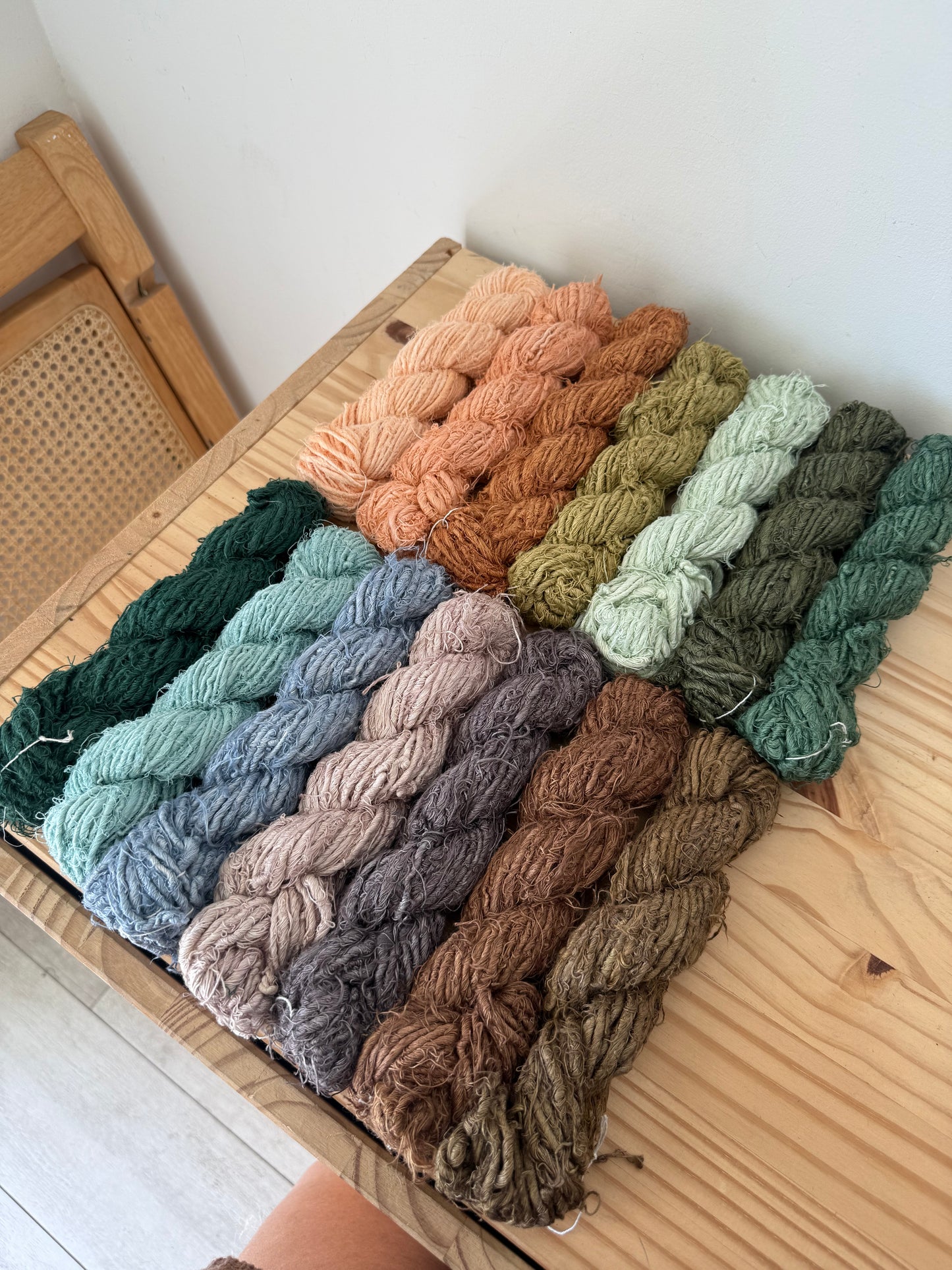 recycled linen yarn