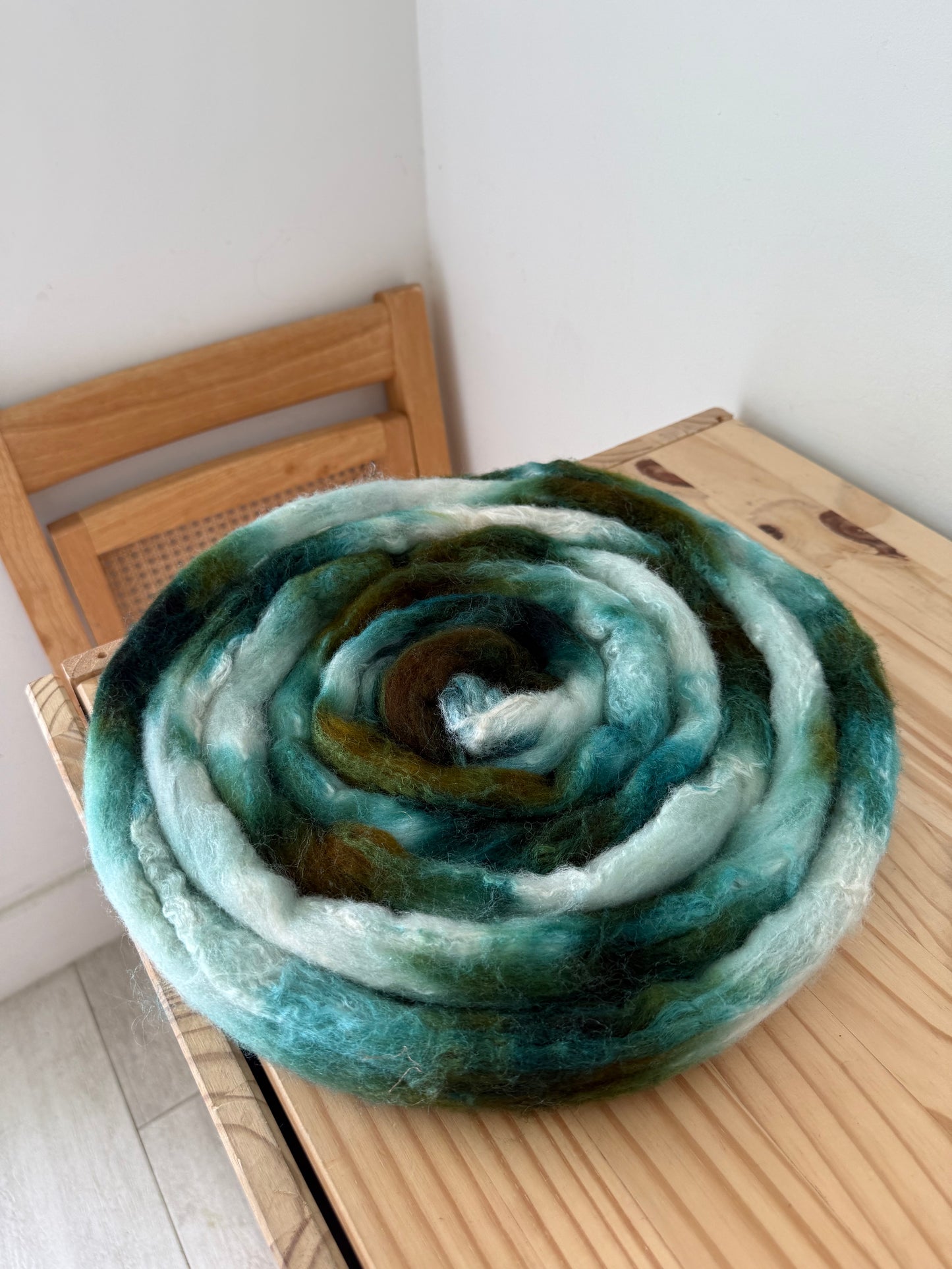 merino/silk - mist & moss 4oz