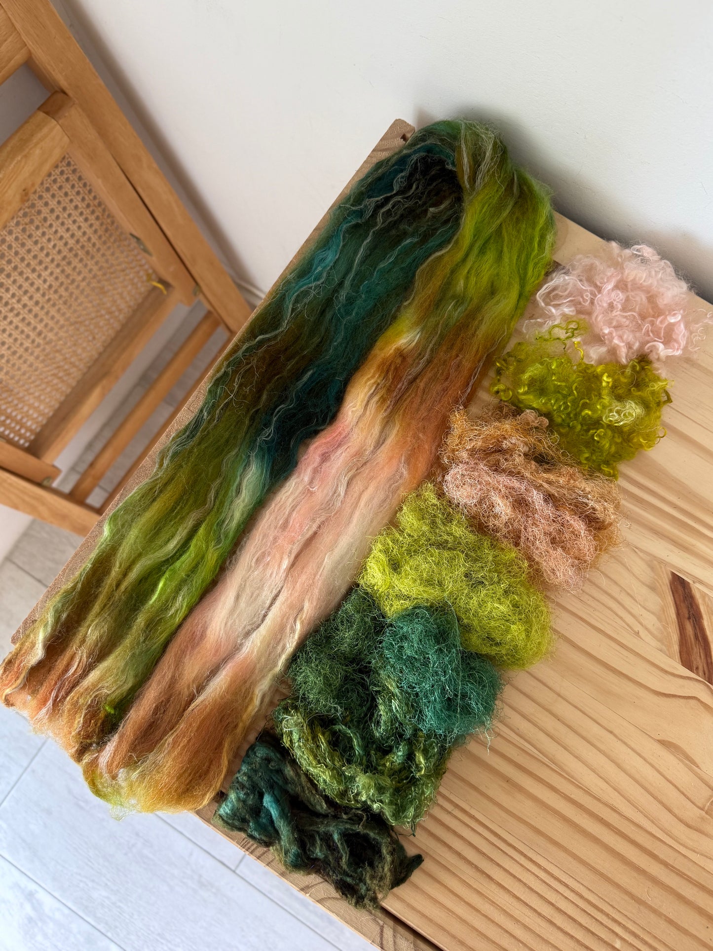 mini spinning/carding kit #21