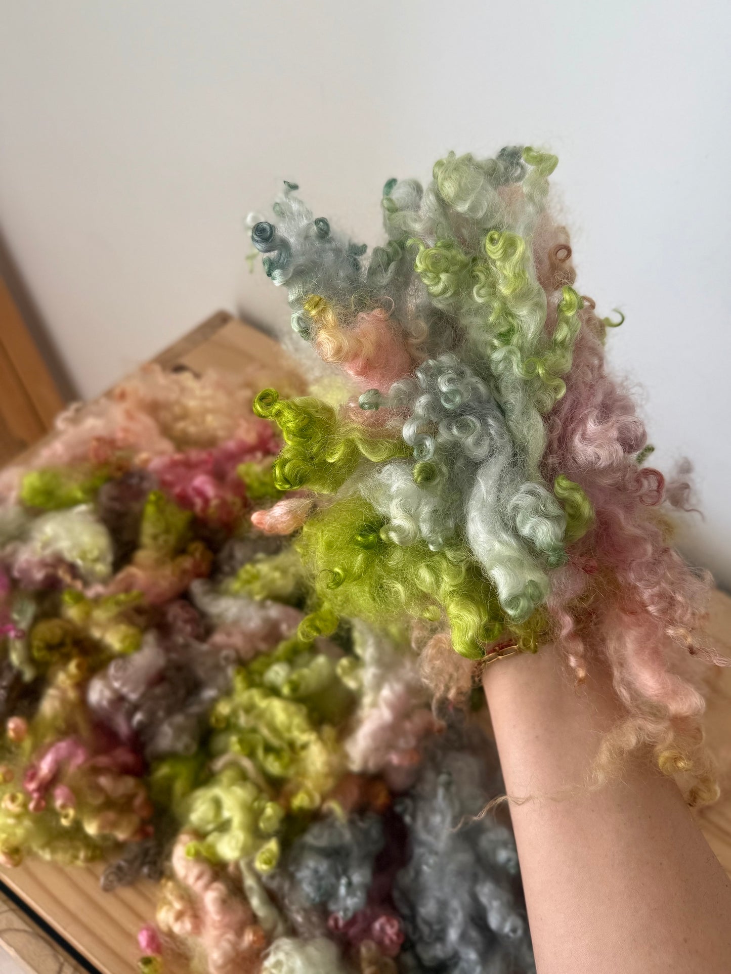 bfl x wensleydale pastel locks