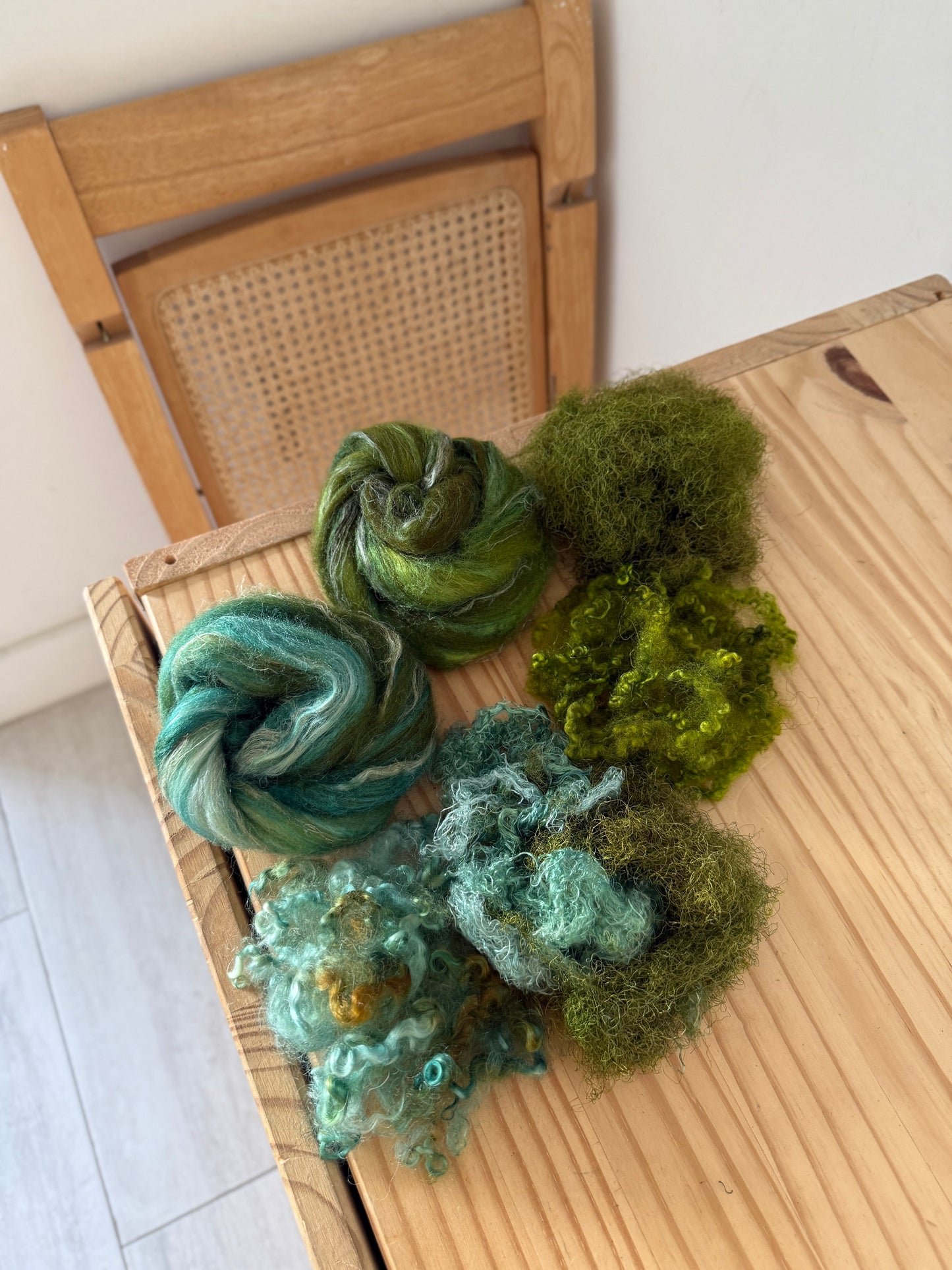 mini spinning/carding kit #43