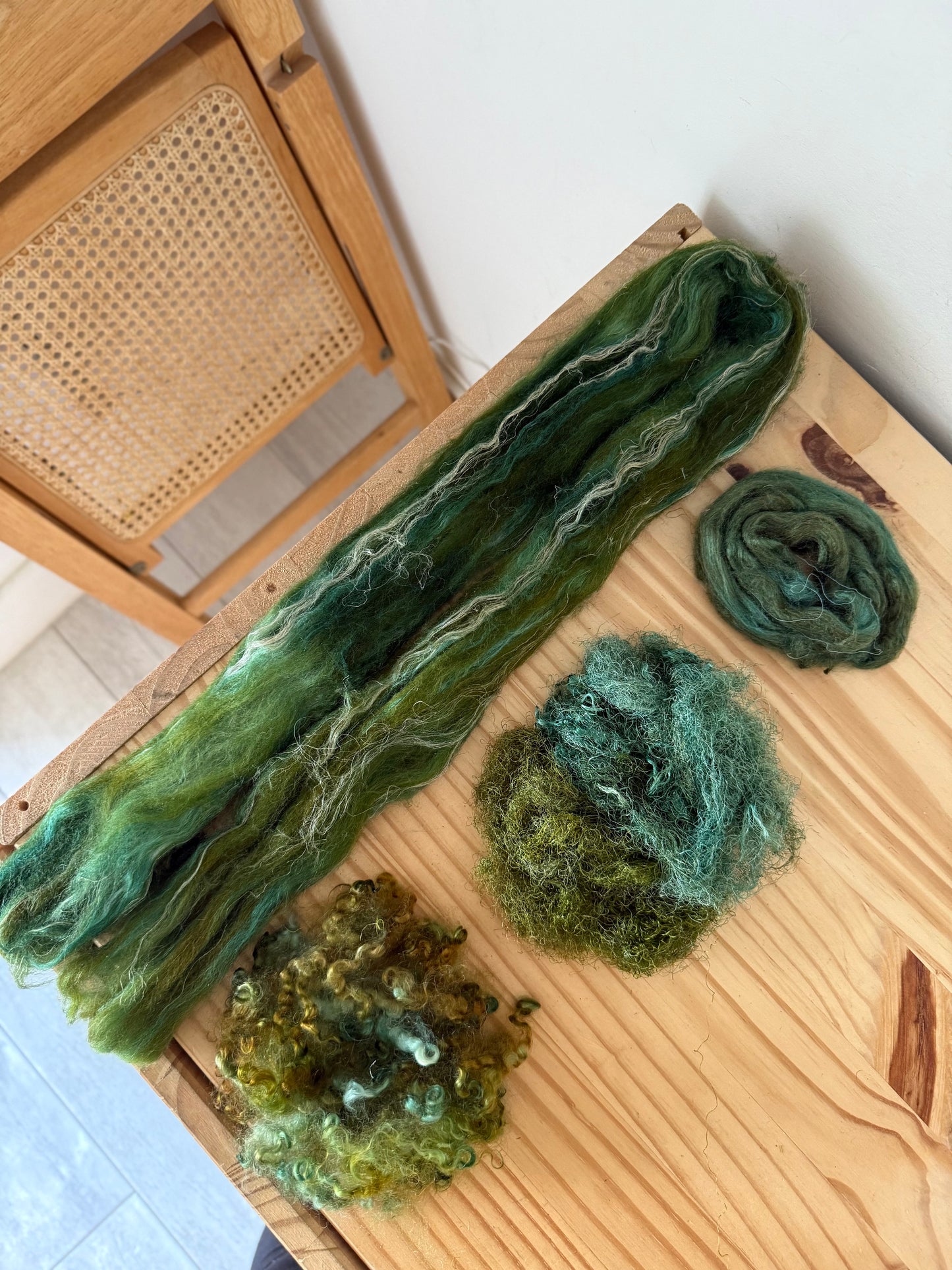 mini spinning/carding kit #42