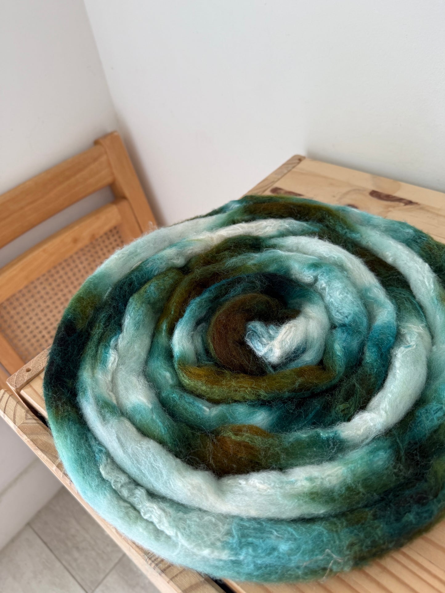 merino/silk - mist & moss 4oz