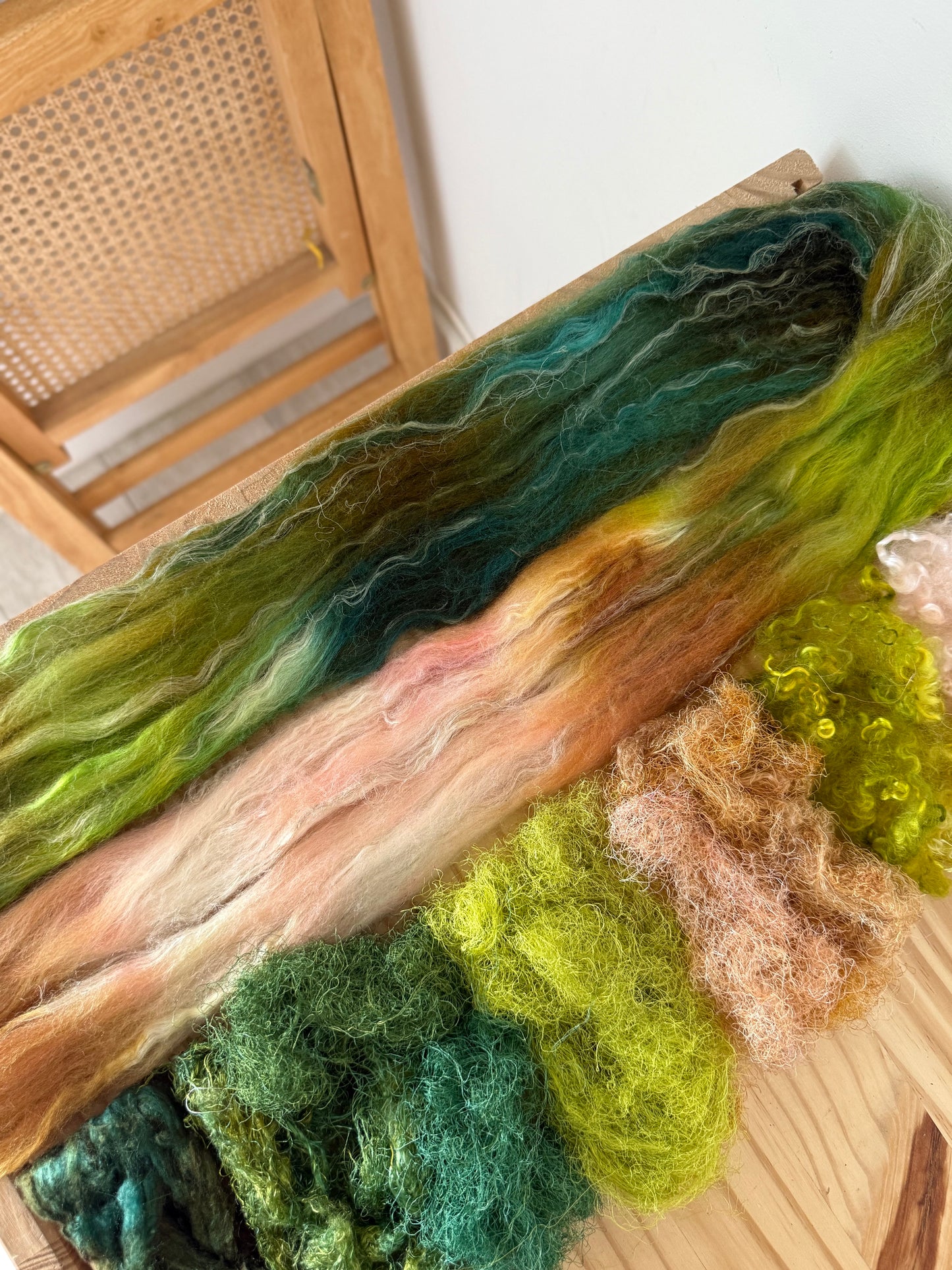 mini spinning/carding kit #21