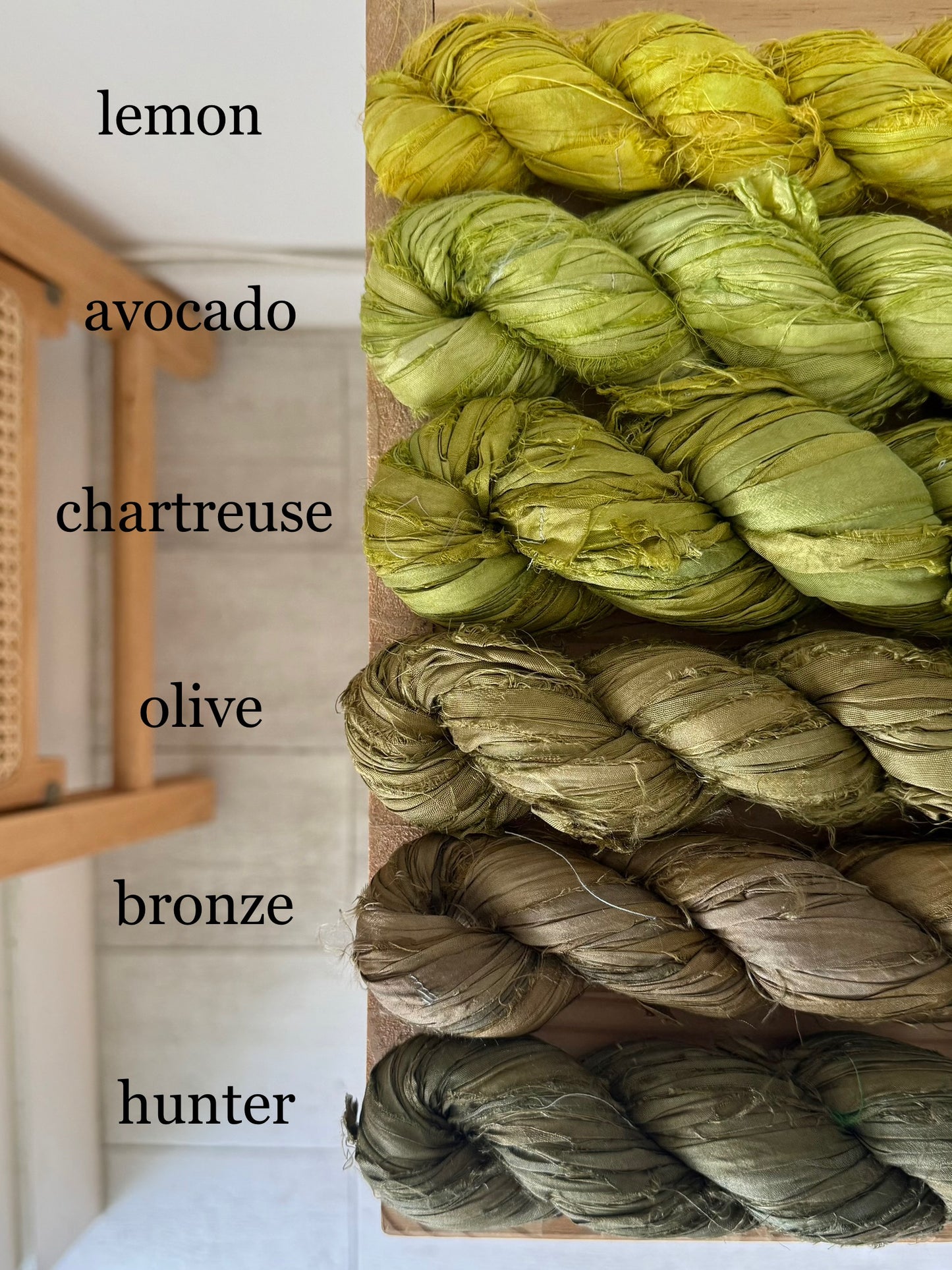 sari silk ribbon