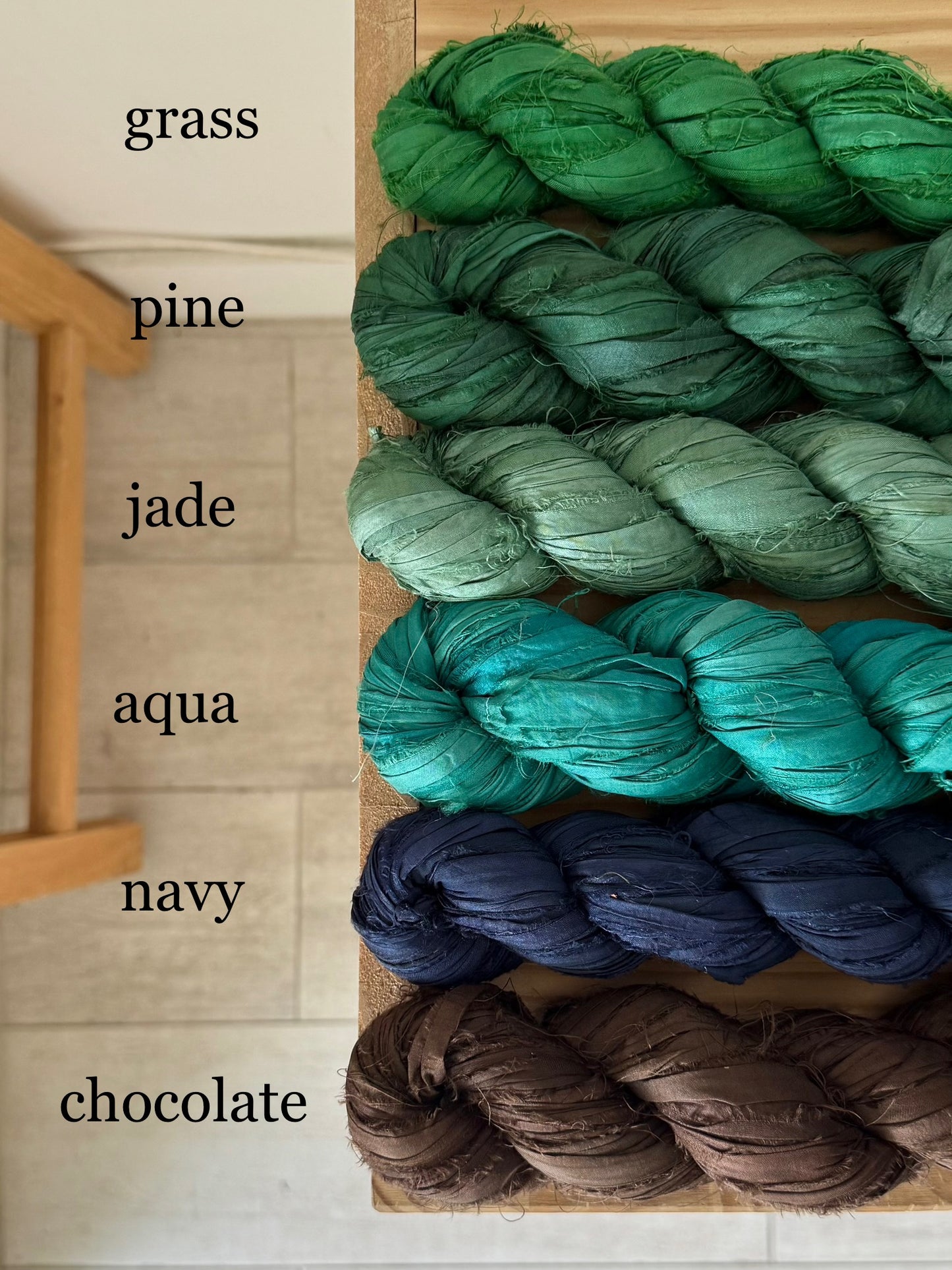 sari silk ribbon