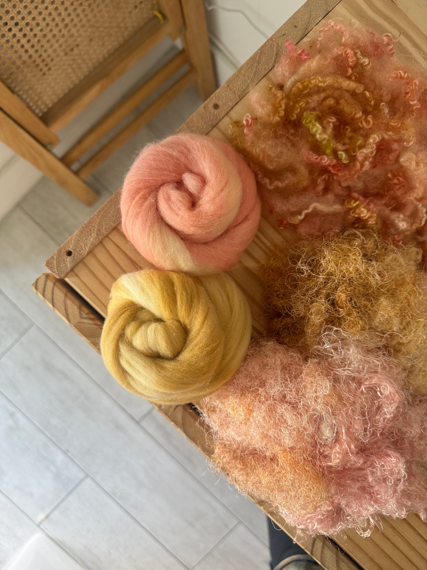 mini spinning/carding kit #25