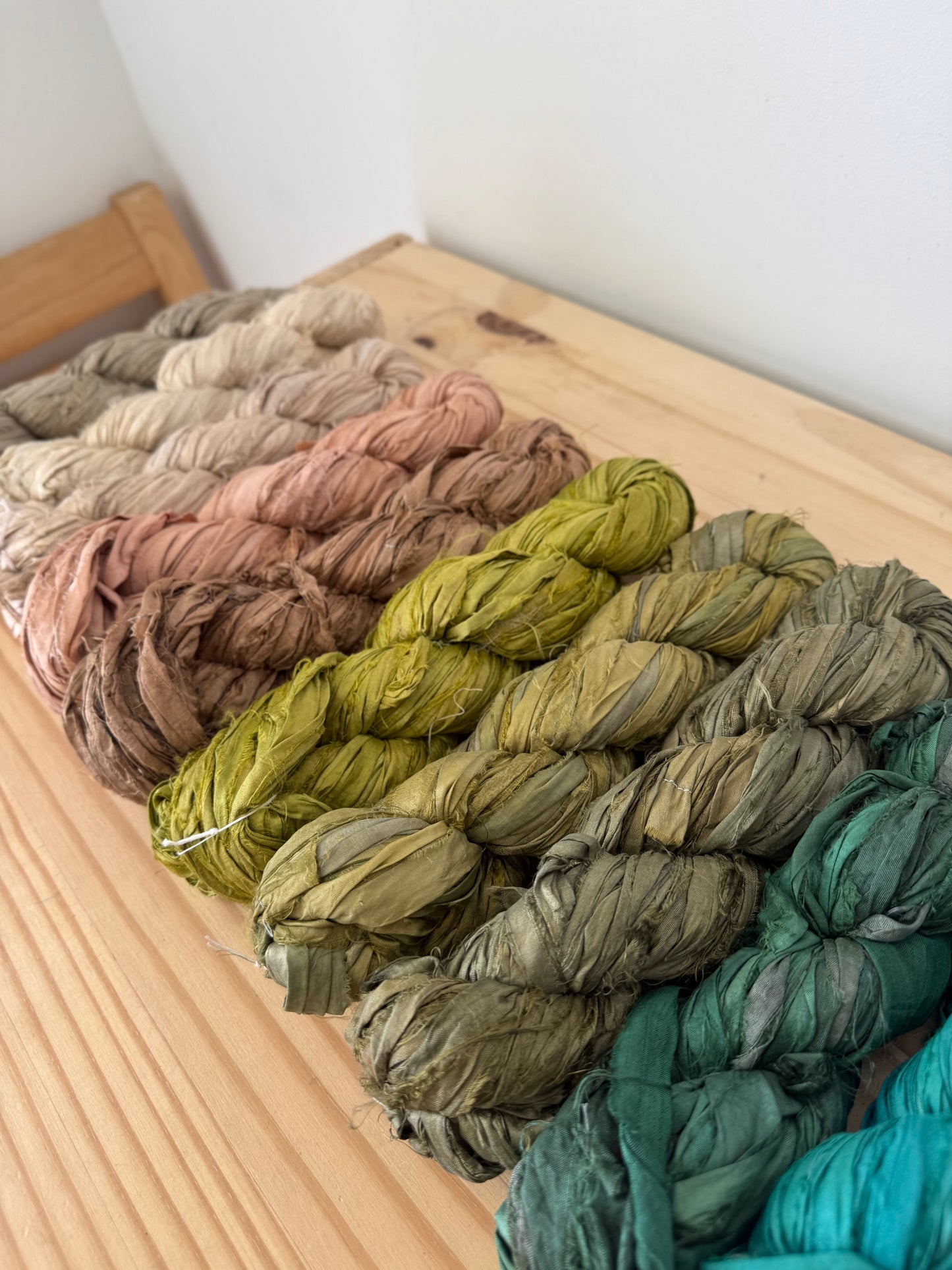 sari silk ribbon