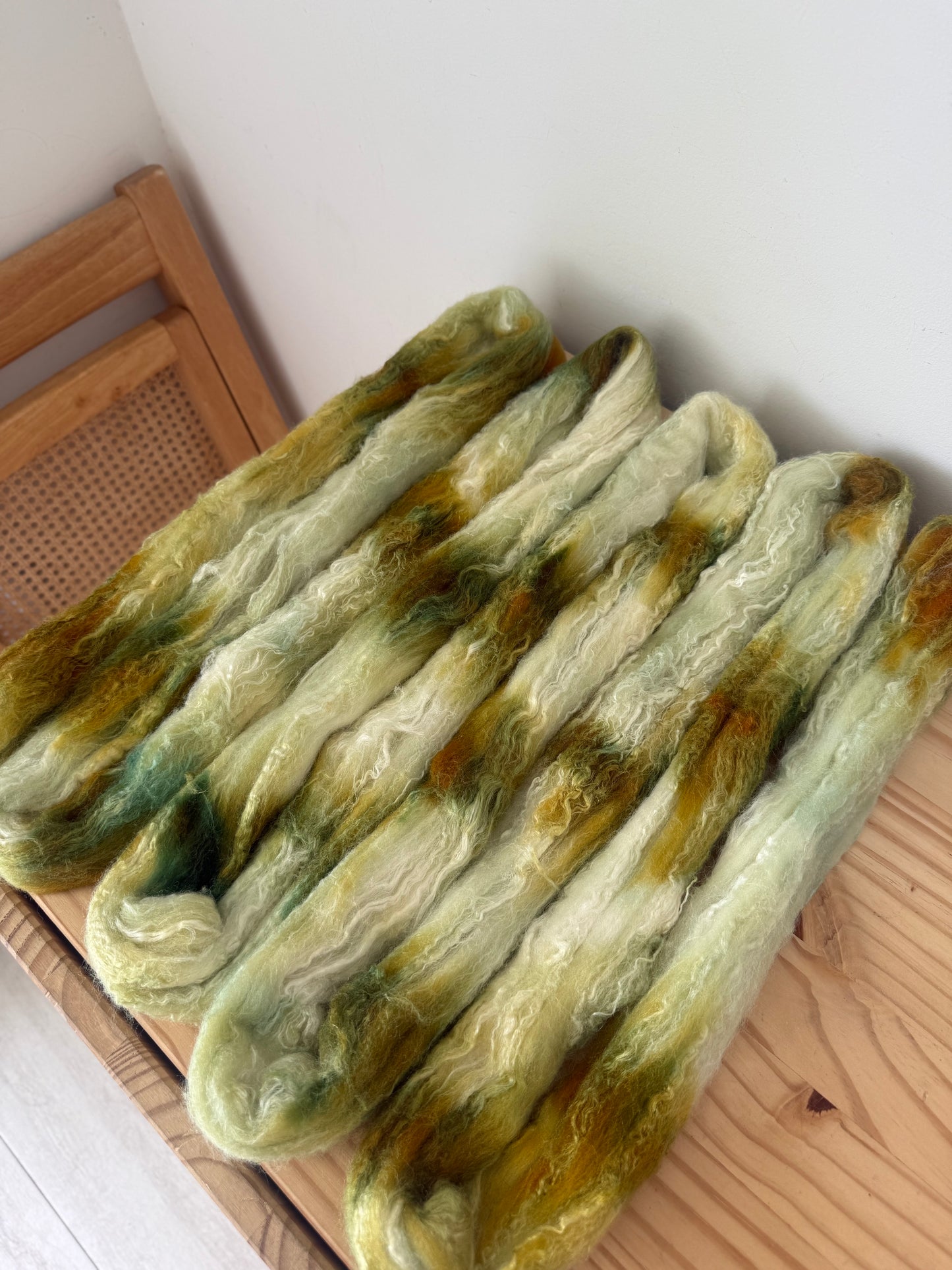 merino/silk - pistachio 4oz