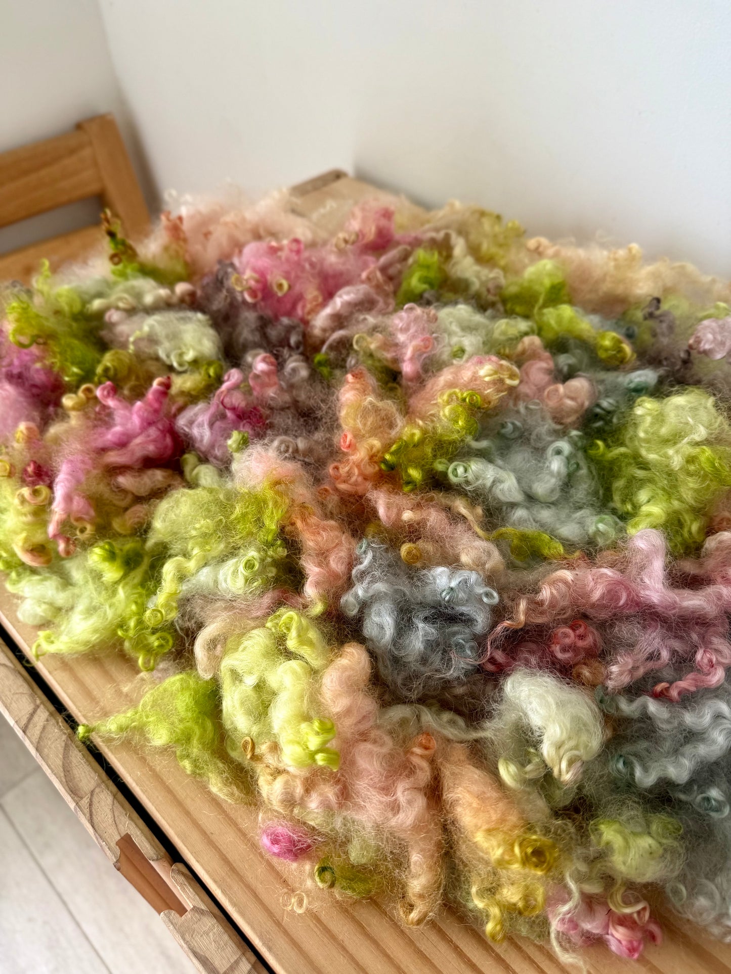 bfl x wensleydale pastel locks