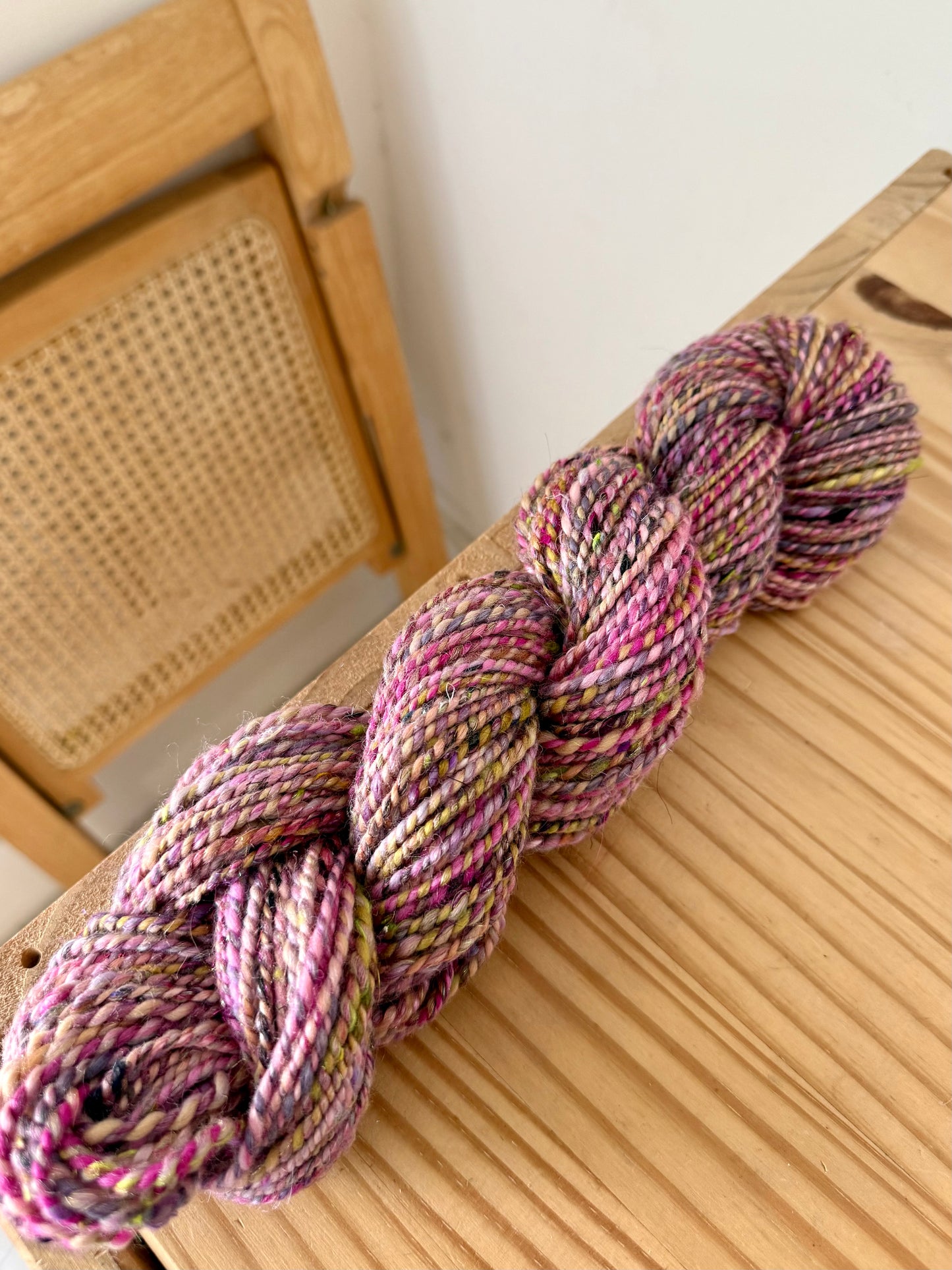 2 ply handspun yarn #5