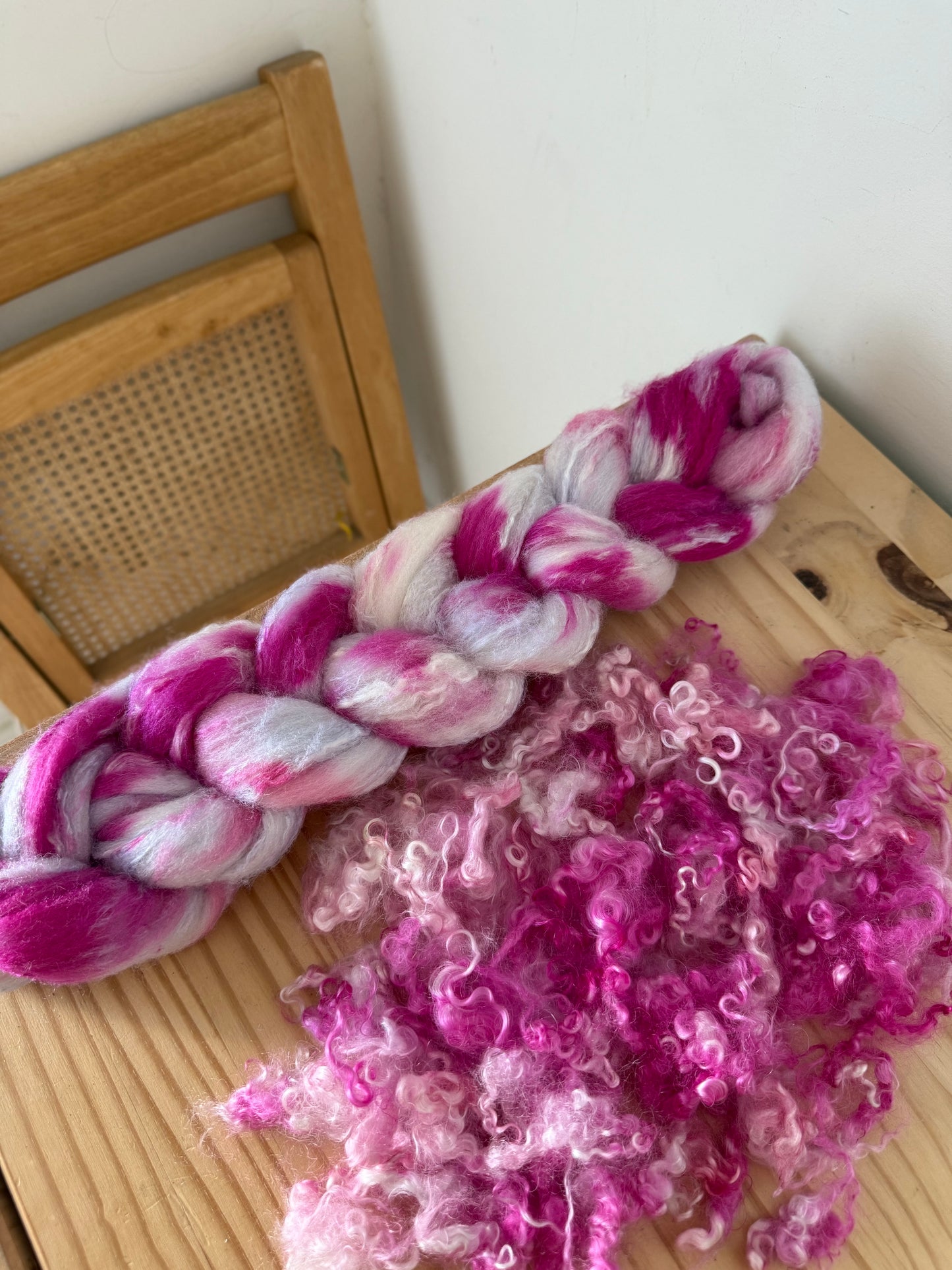 3oz hand dyed fiber packs