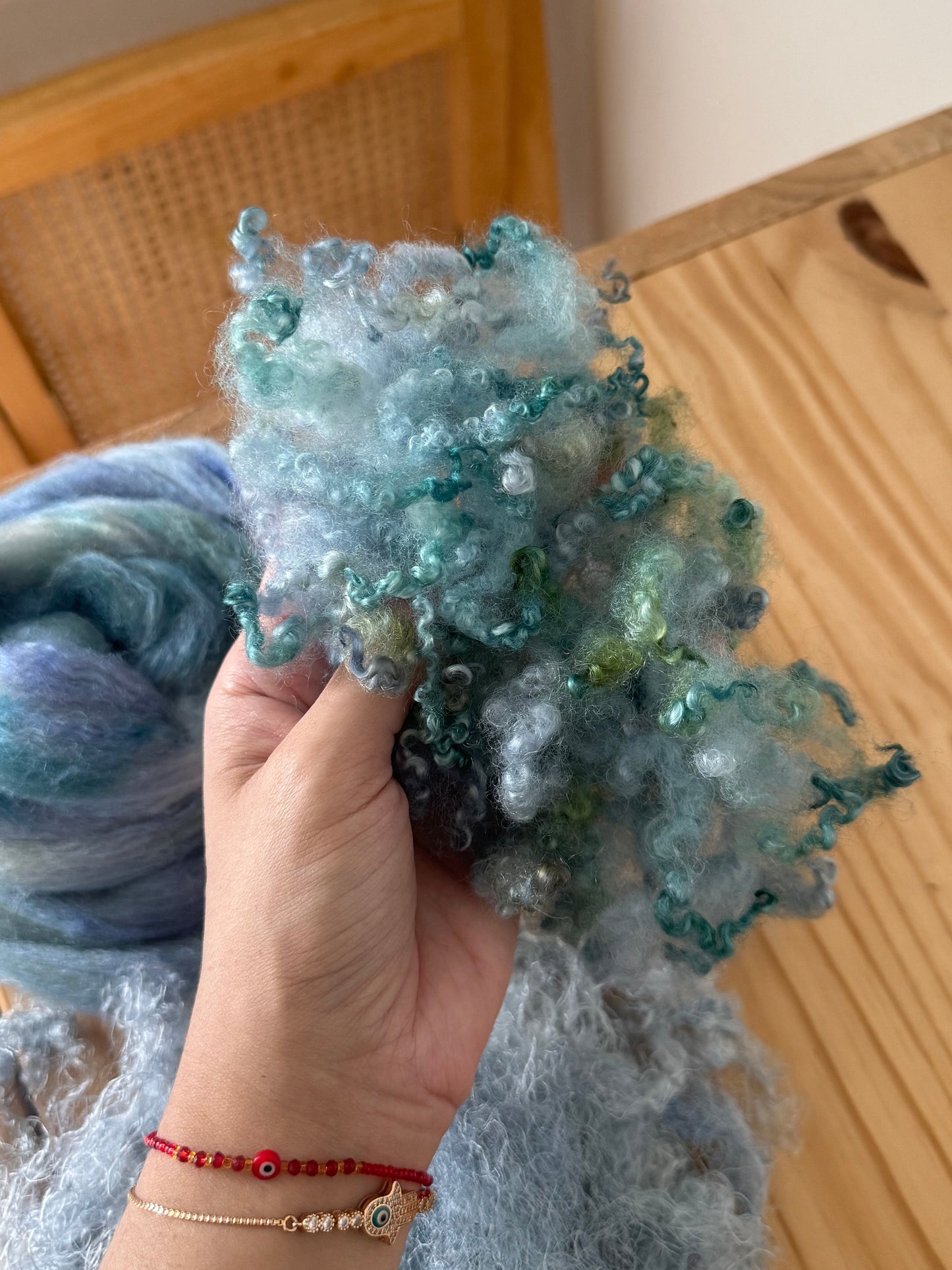 mini spinning/carding kit #56