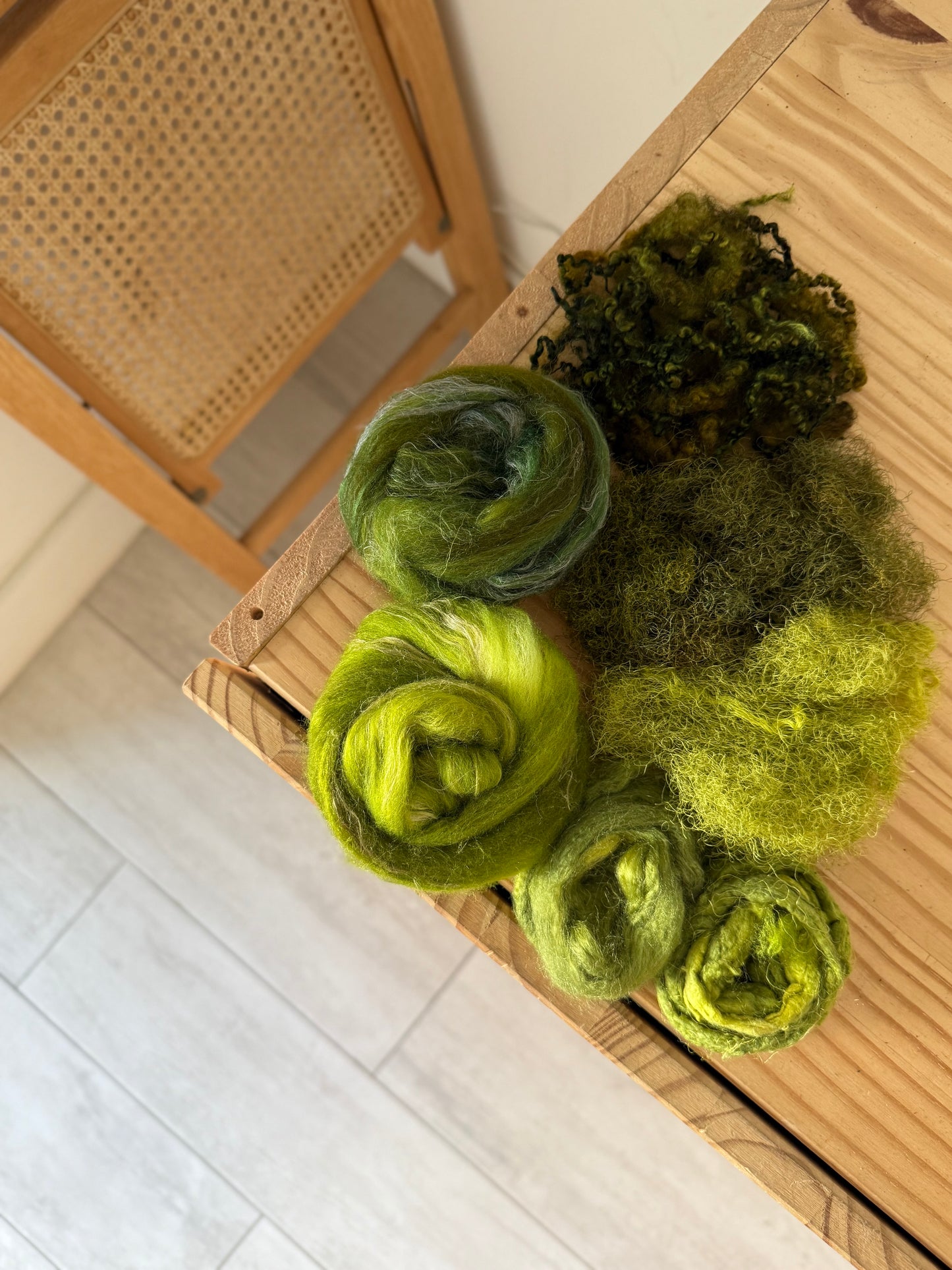 mini spinning/carding kit #41