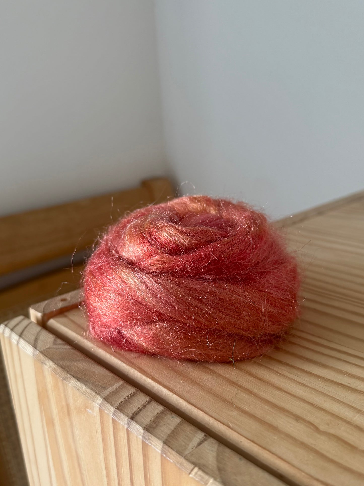 firestar sparkle nylon top - apricot