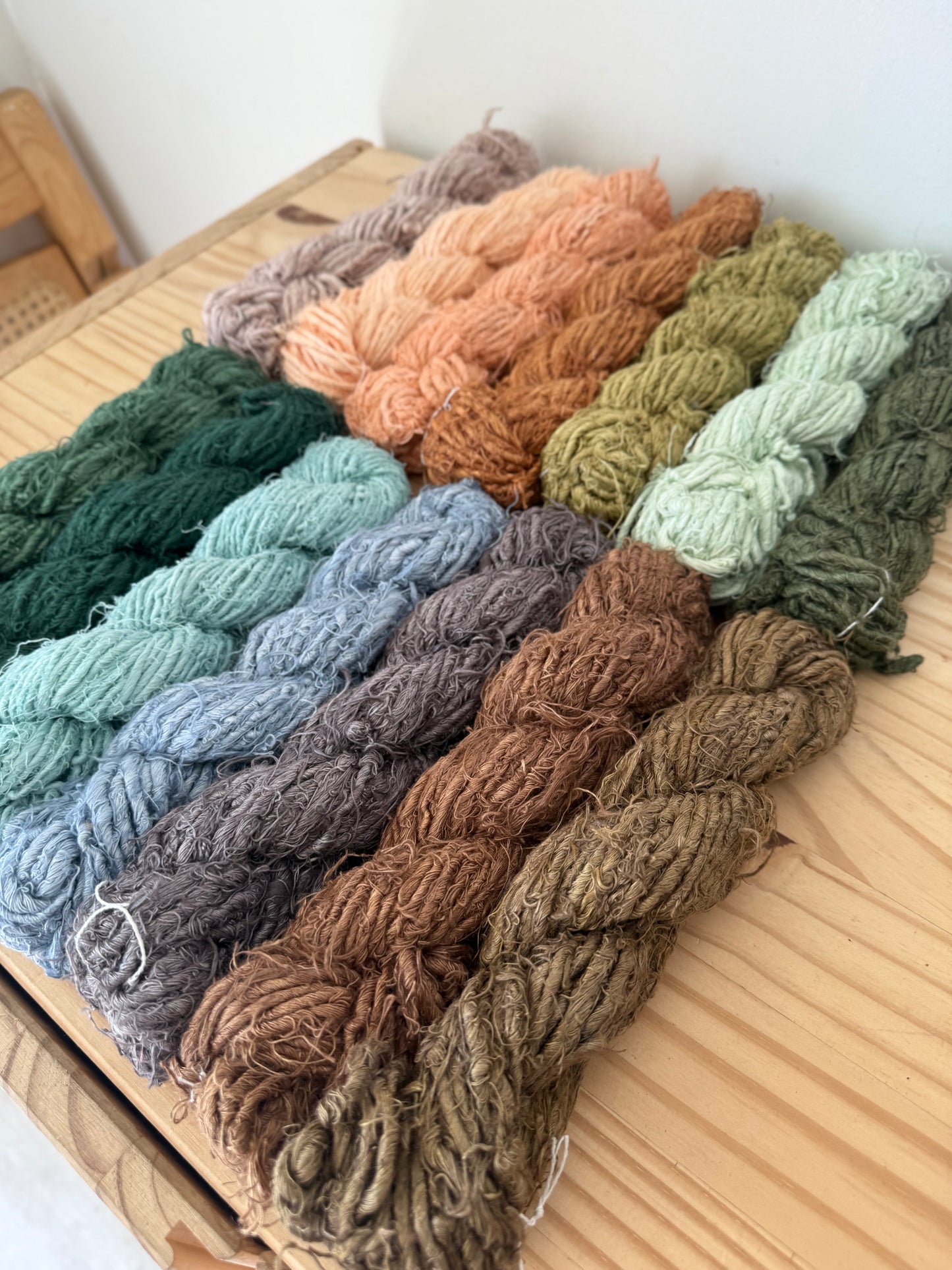 recycled linen yarn