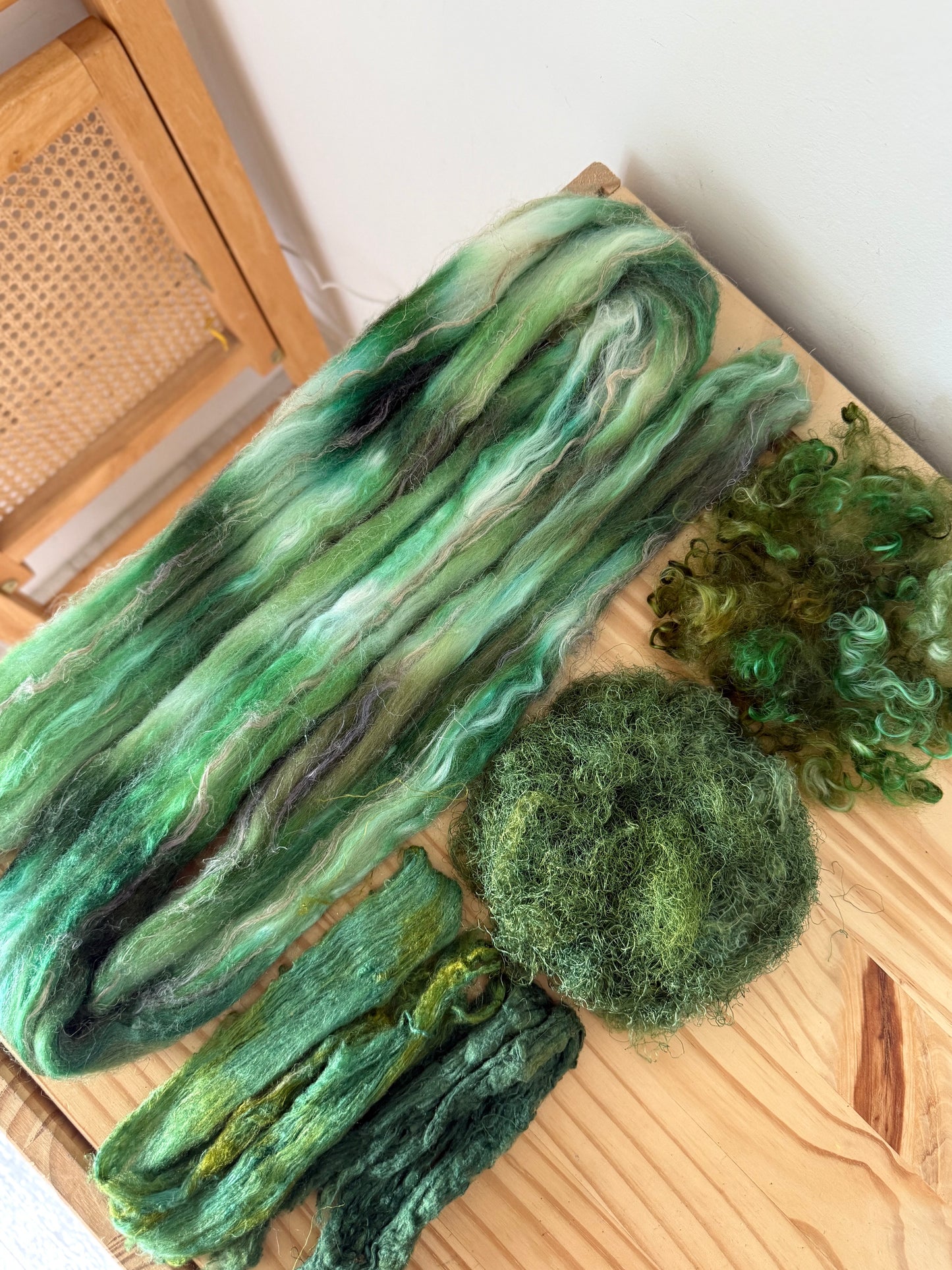 mini spinning/carding kit #24
