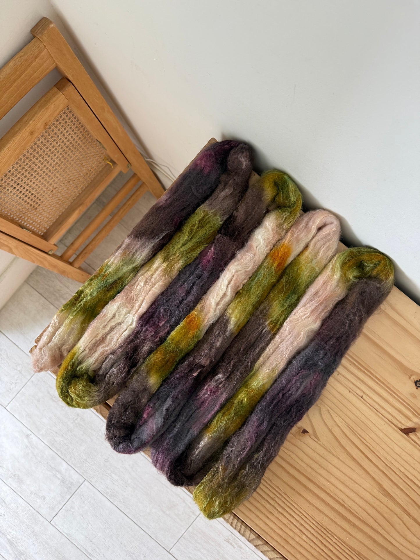 merino/silk wool - roots 4oz