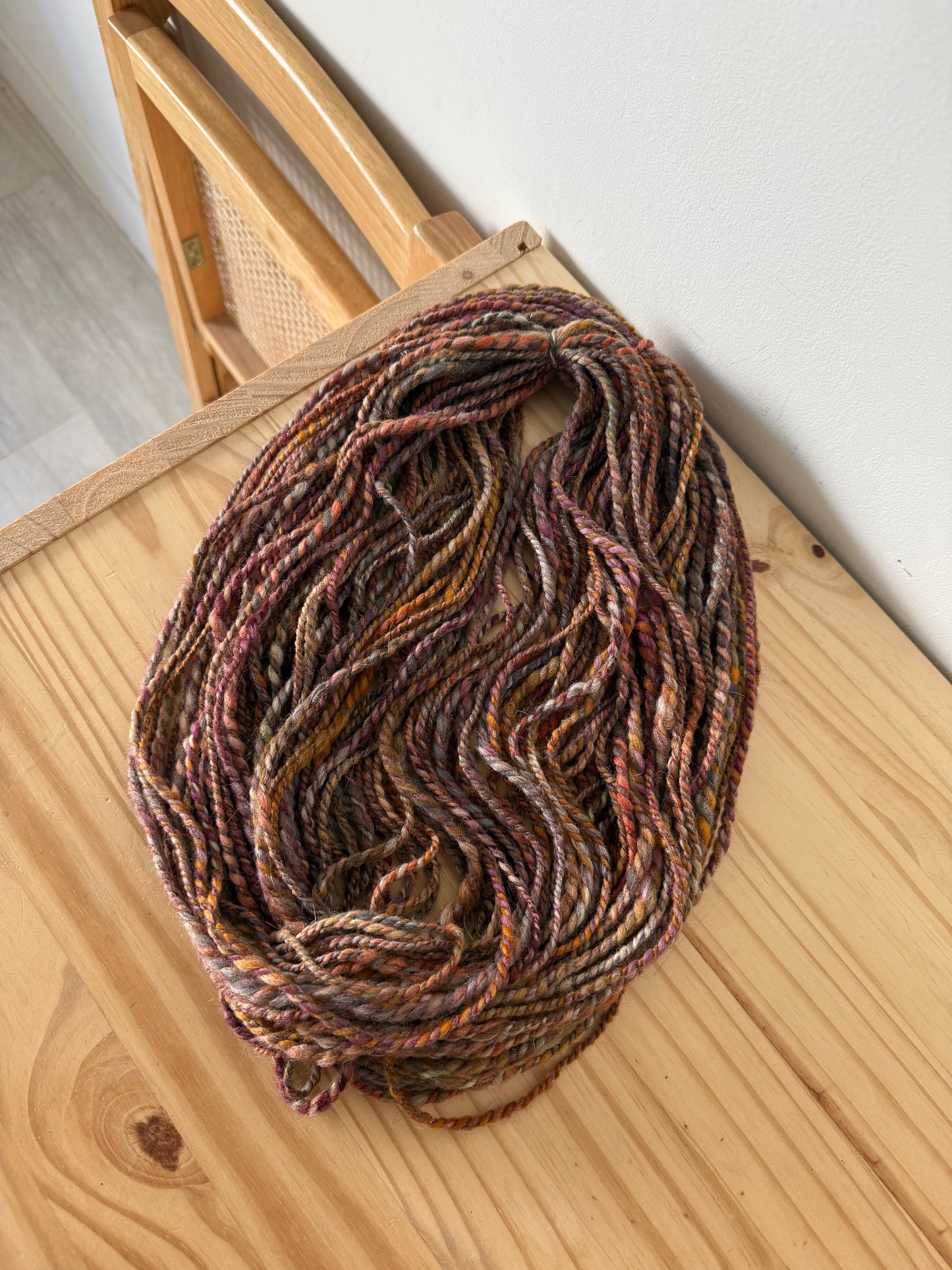 bulky handspun yarn