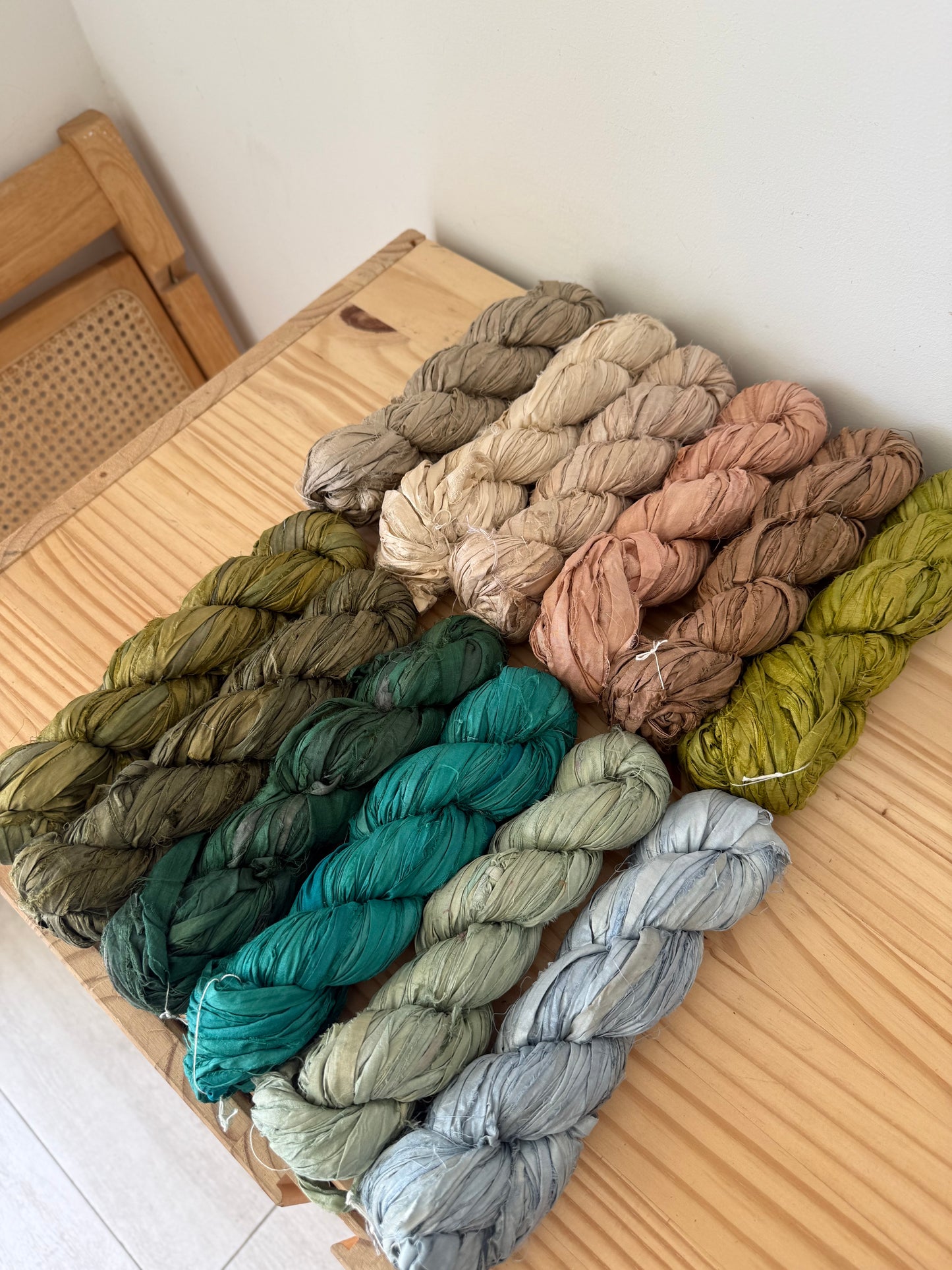 sari silk ribbon