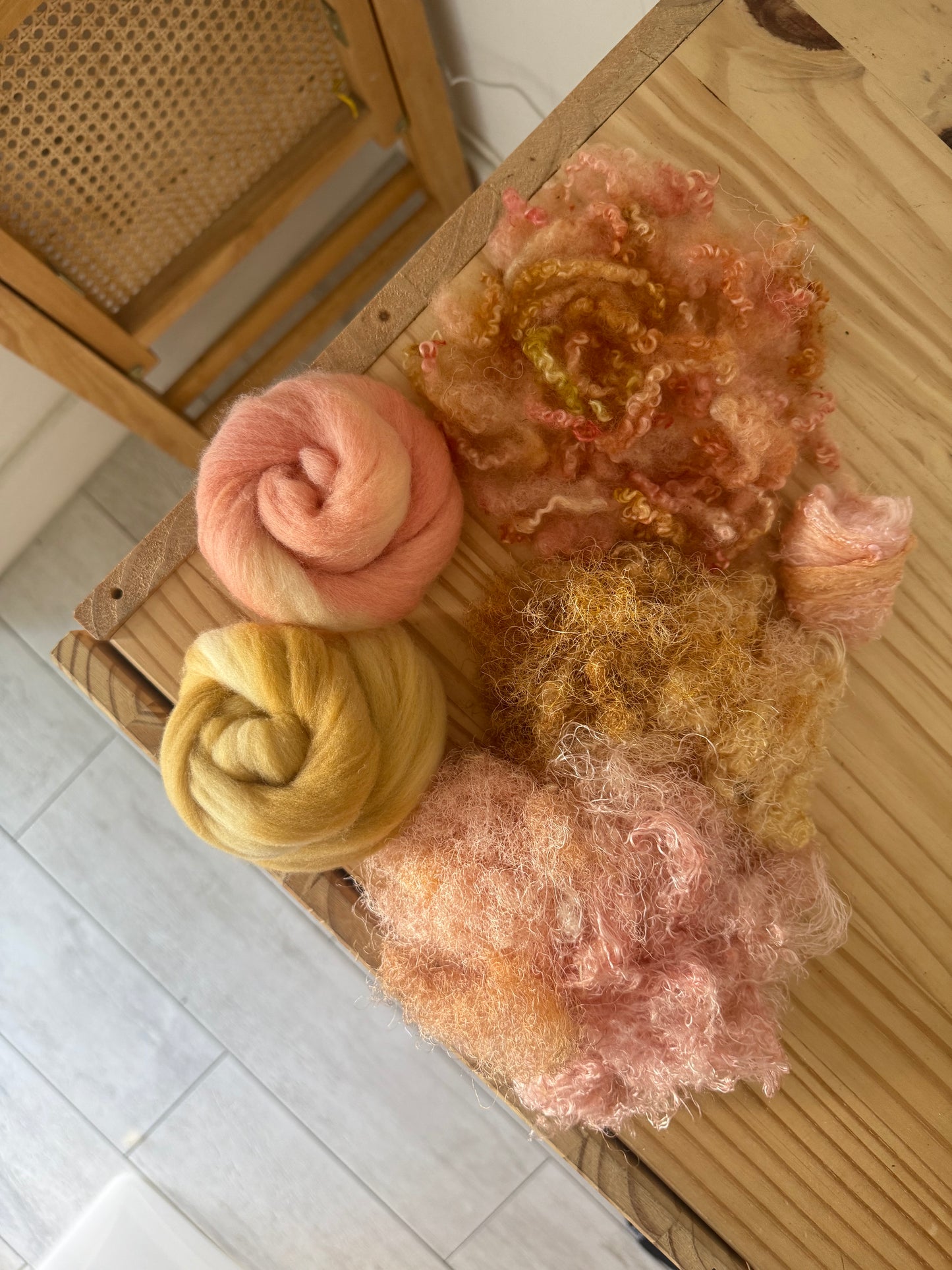 mini spinning/carding kit #25