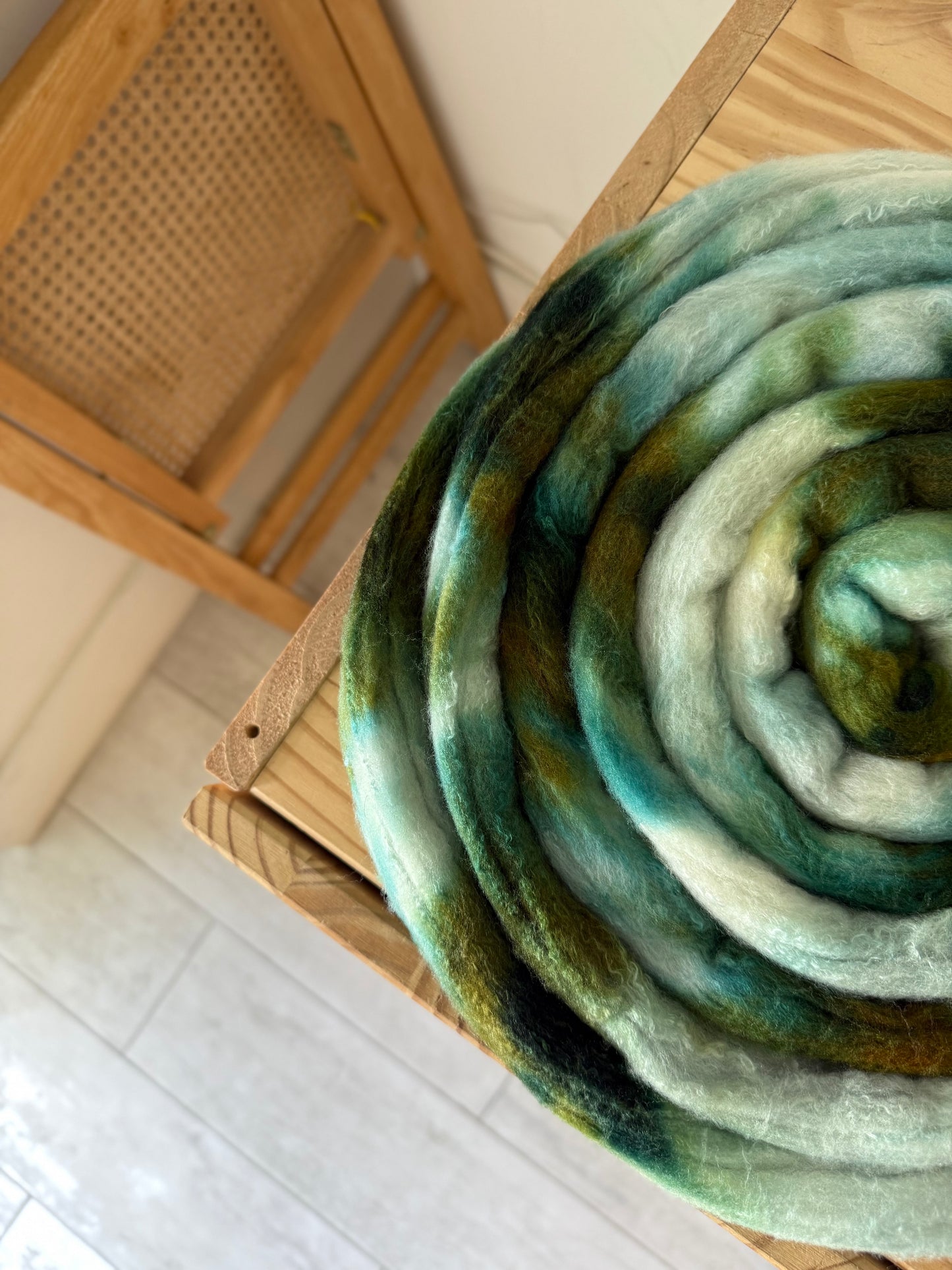 rambouillet/silk - evergreen 4oz