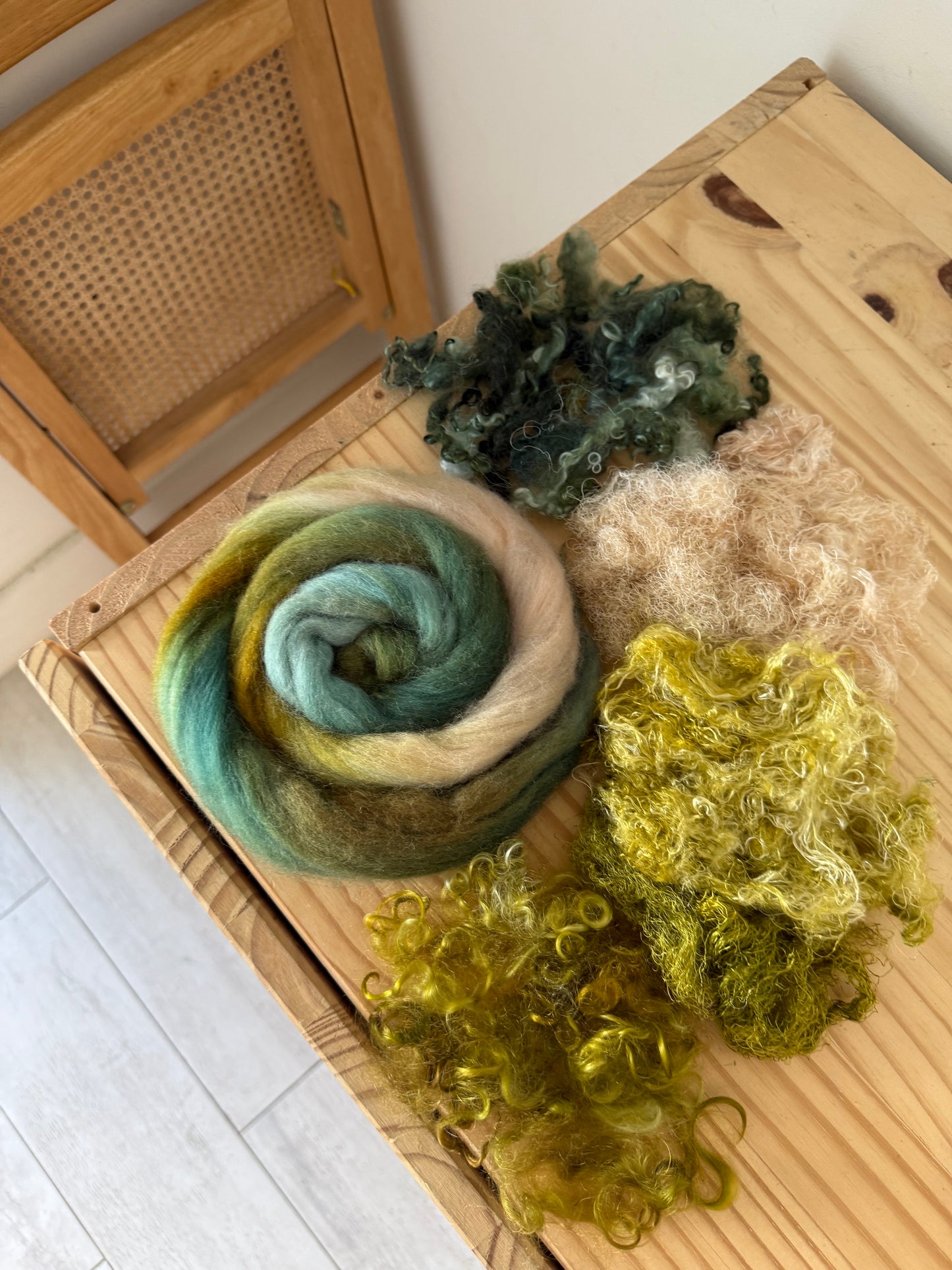 mini spinning/carding kit #16