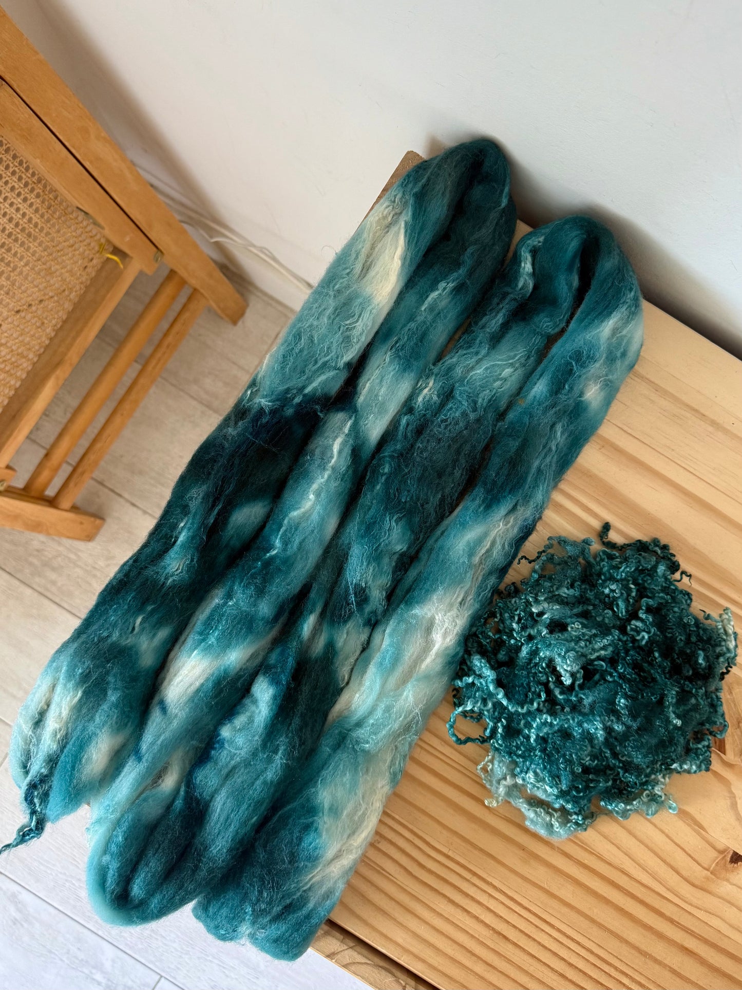 3oz hand dyed fiber packs