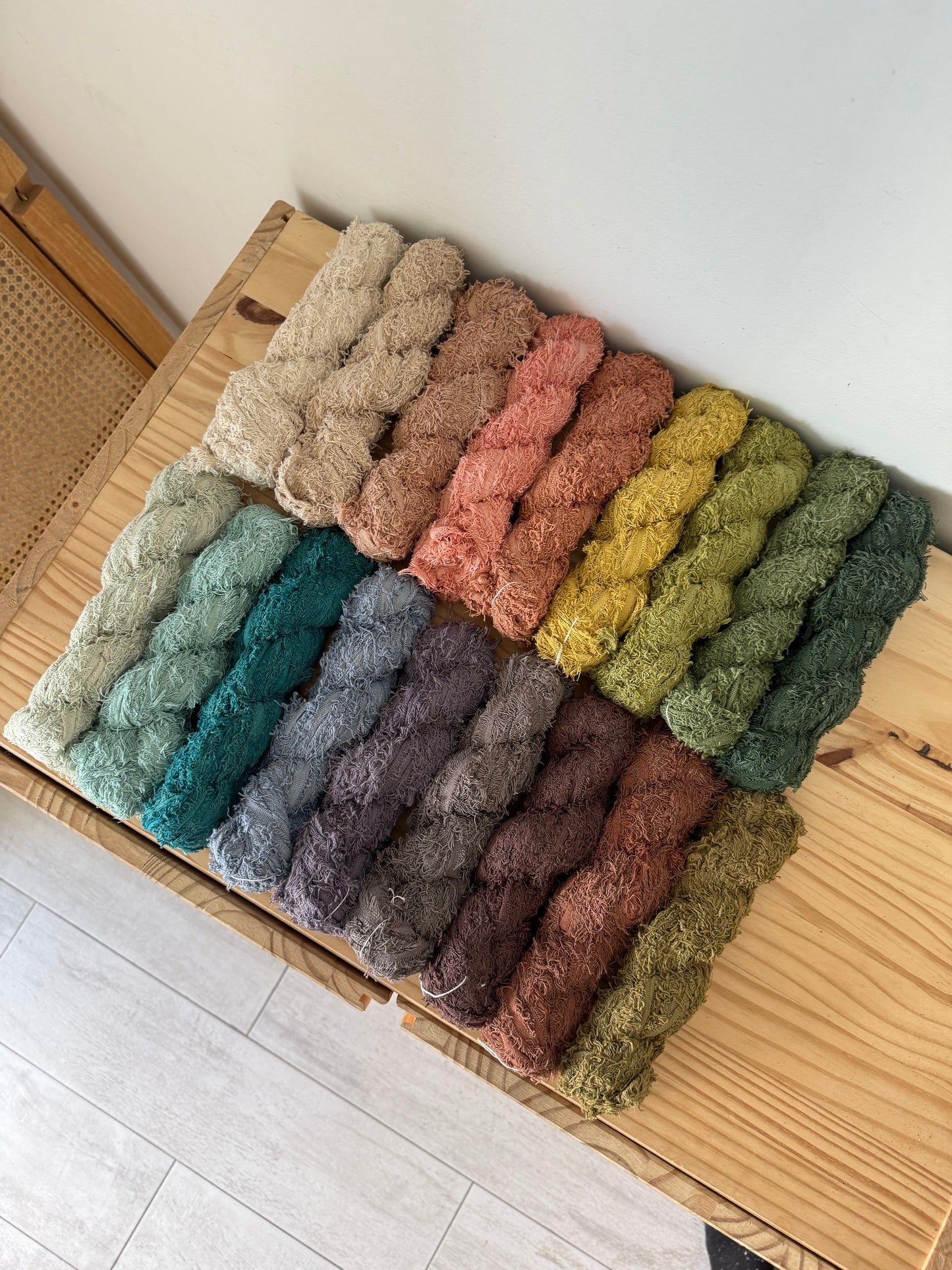 cotton frizz ribbon