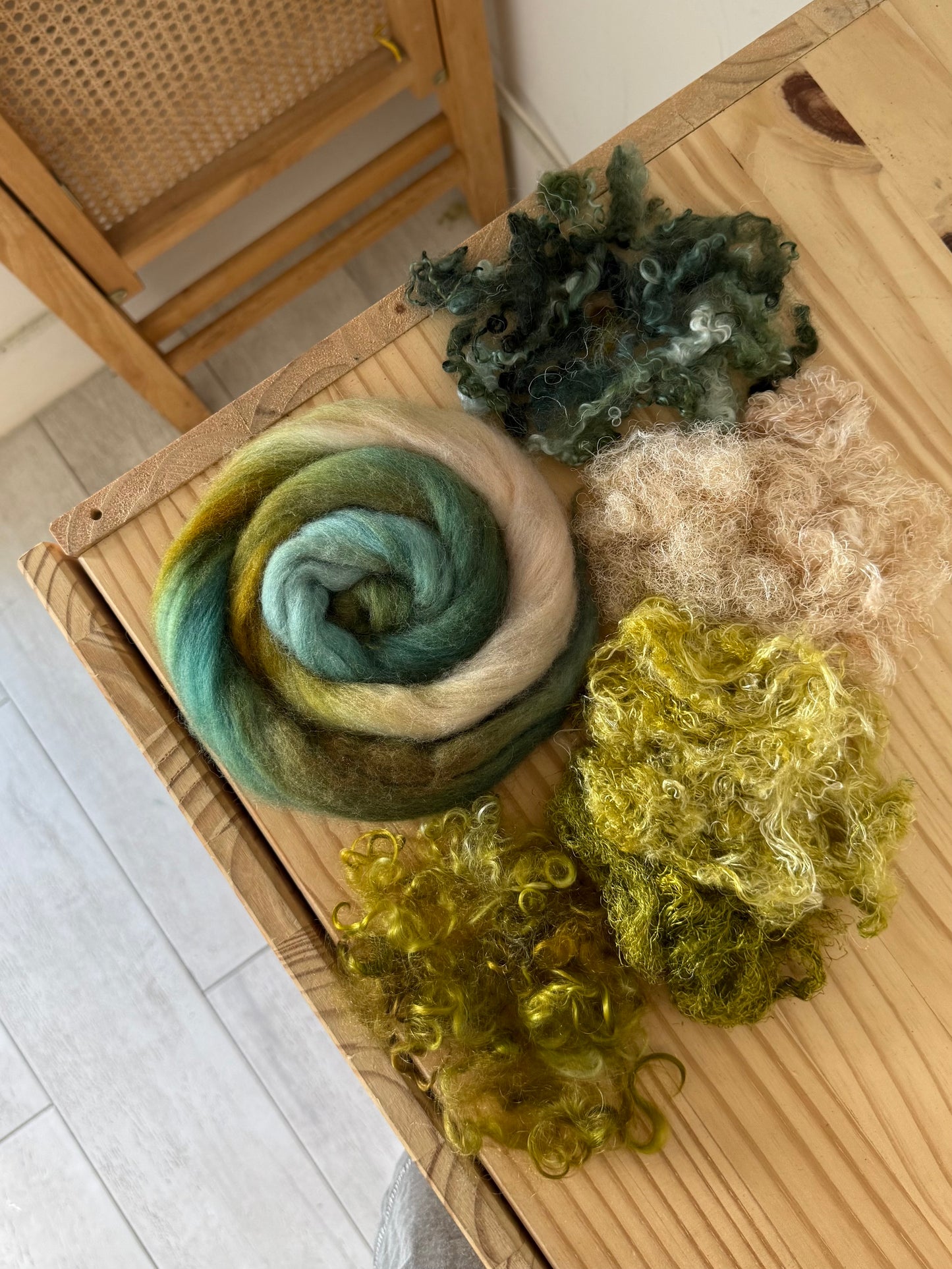 mini spinning/carding kit #16