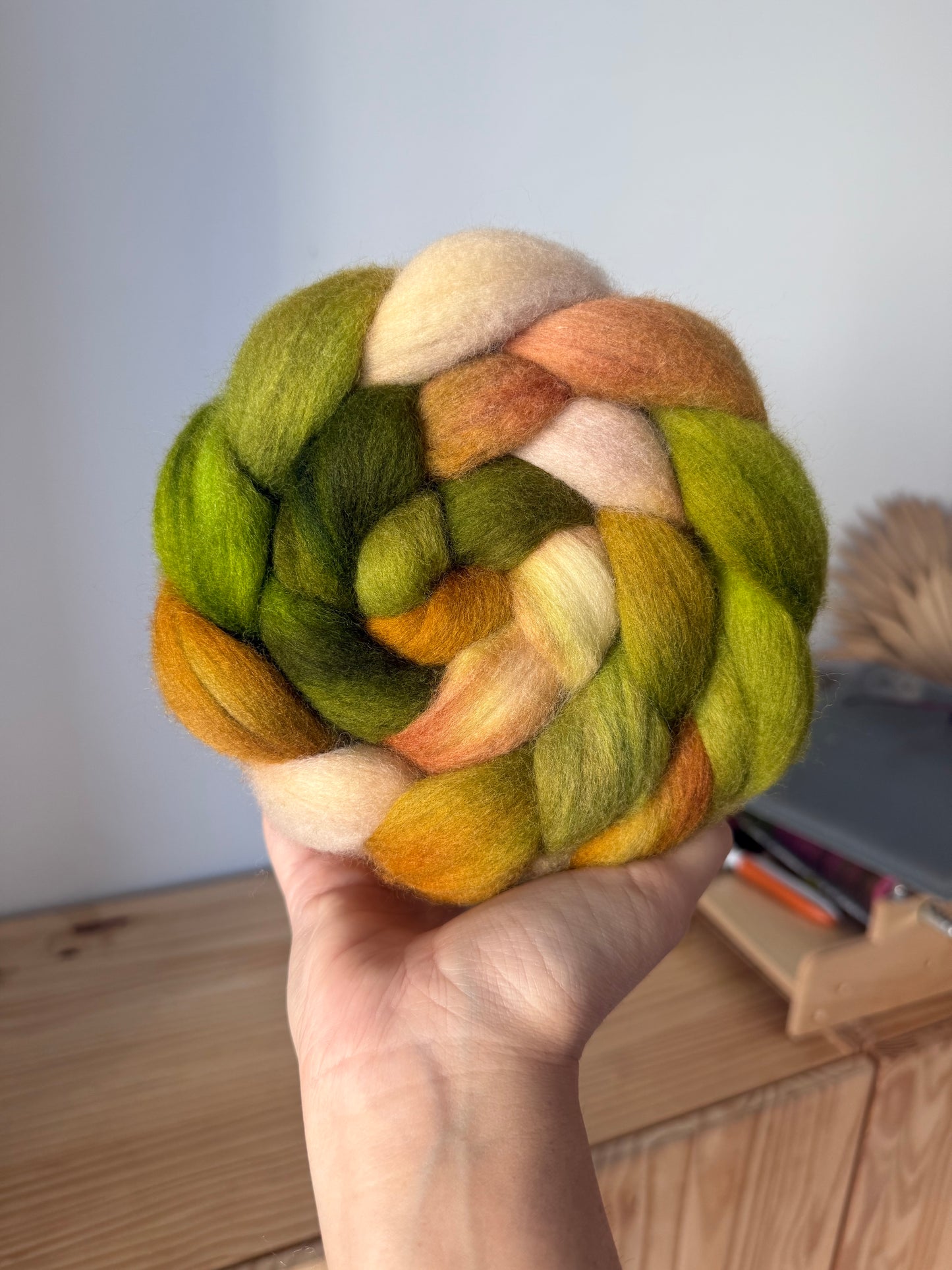 merino wool - floral garden 4oz