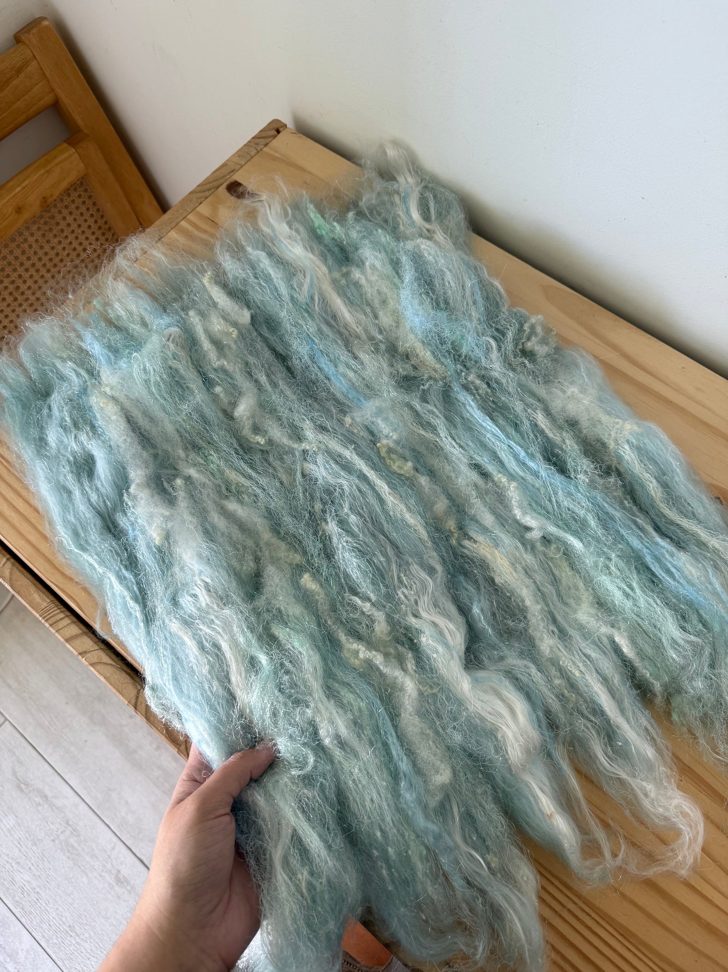 art batt - powder blue