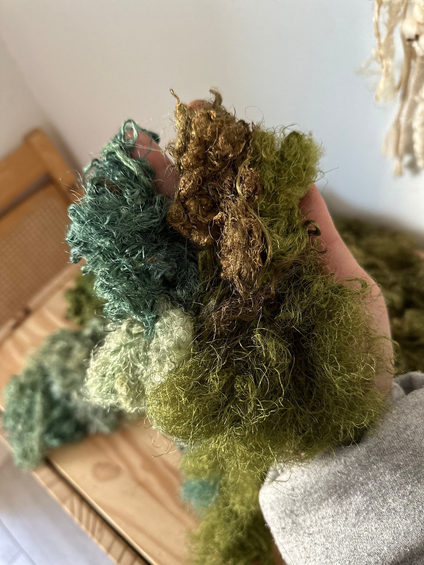 silk fiber grab bags