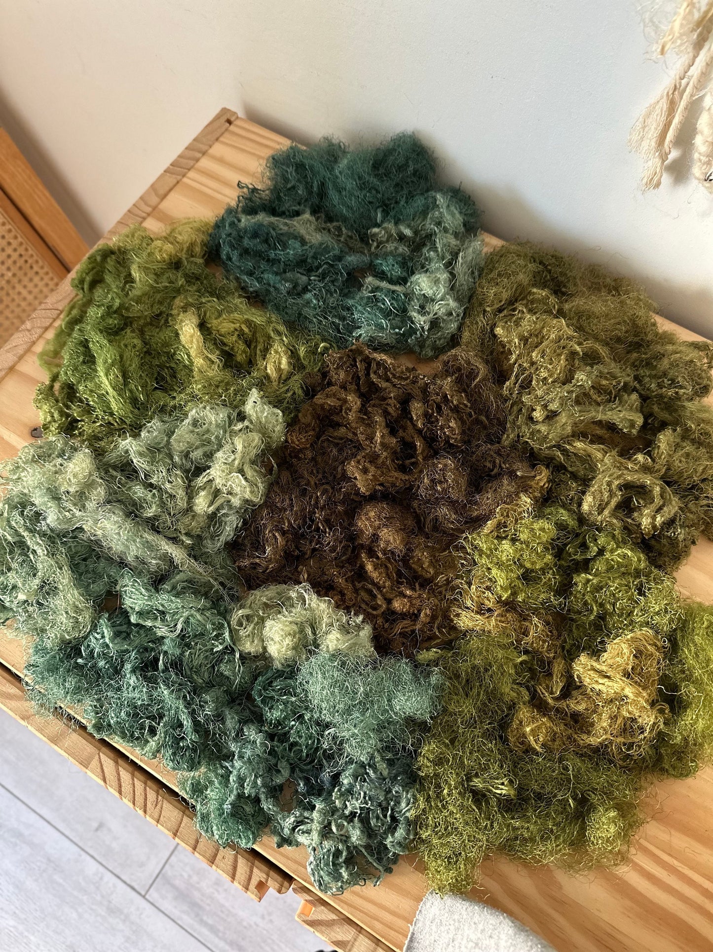 silk fiber grab bags