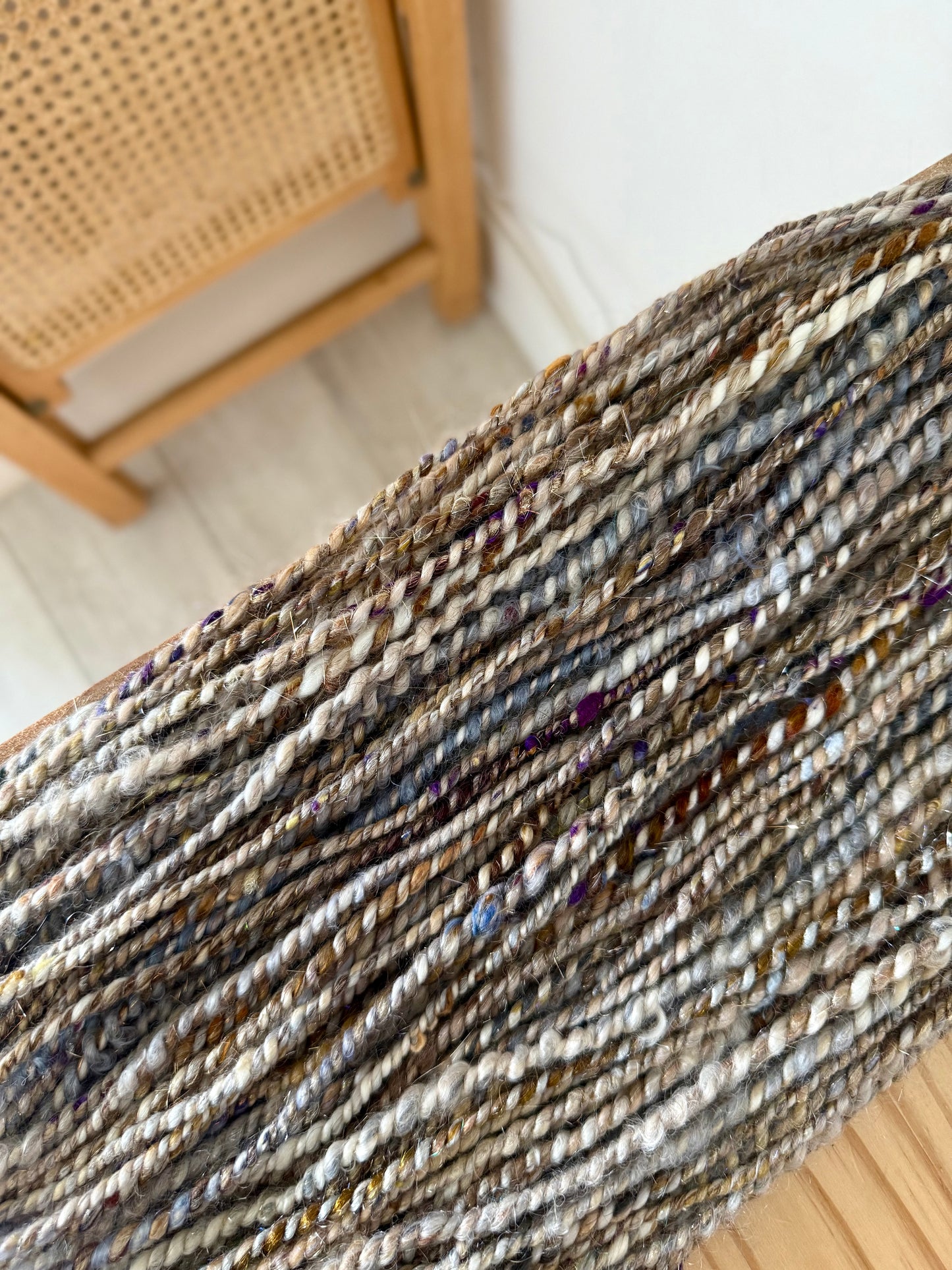 2 ply handspun yarn #1