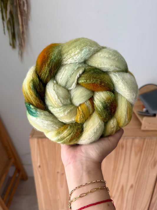 merino/silk - pistachio 4oz