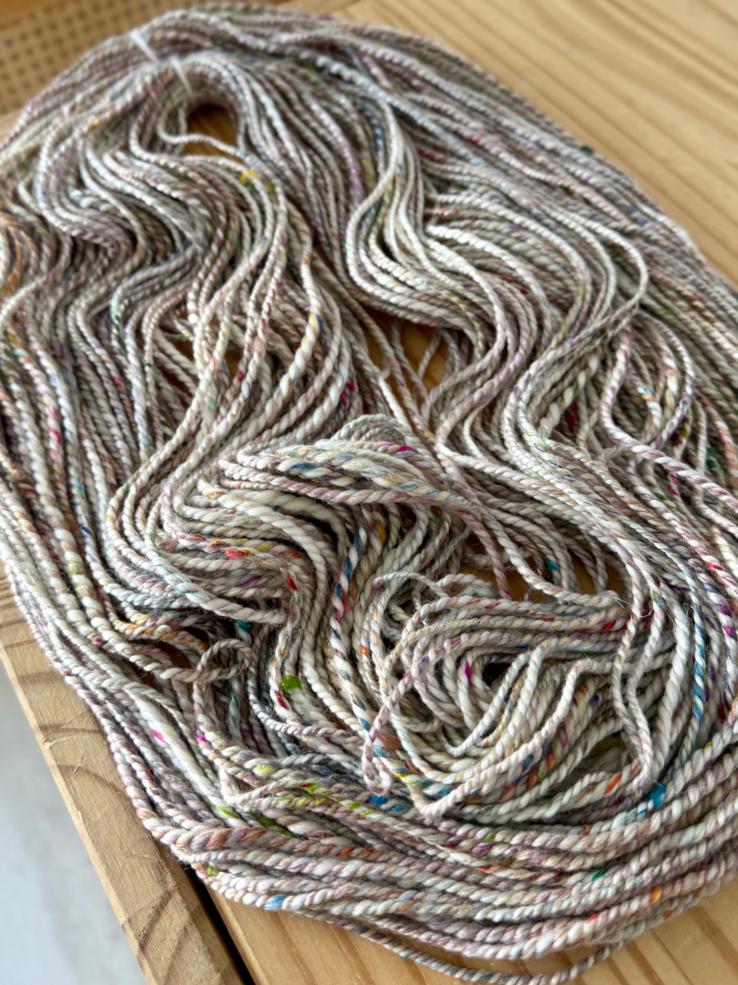 2 ply handspun yarn #4