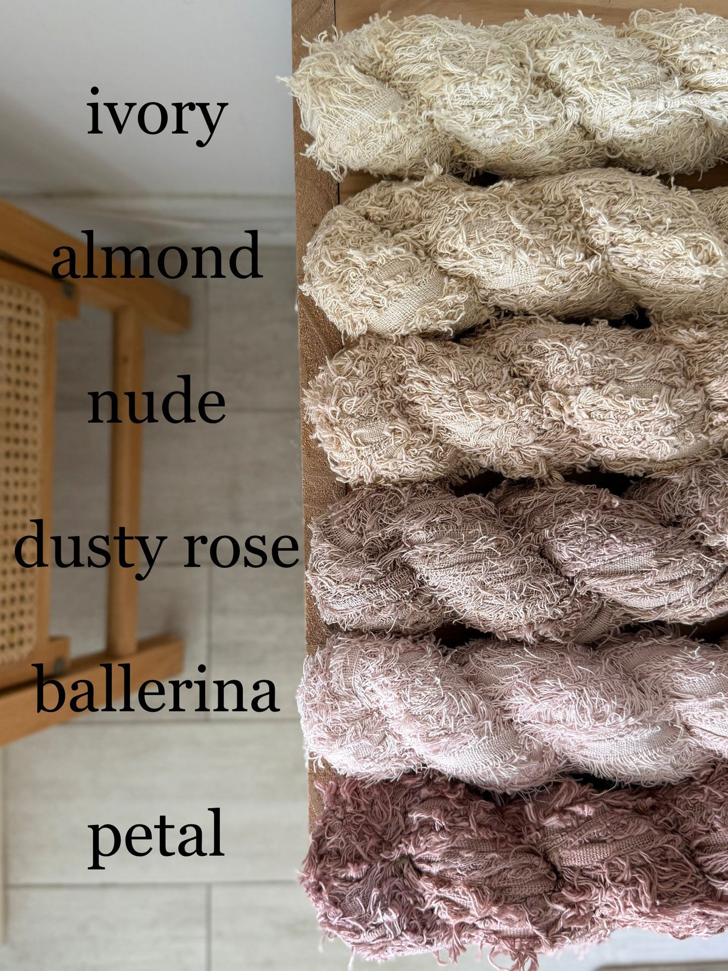 cotton frizz ribbon