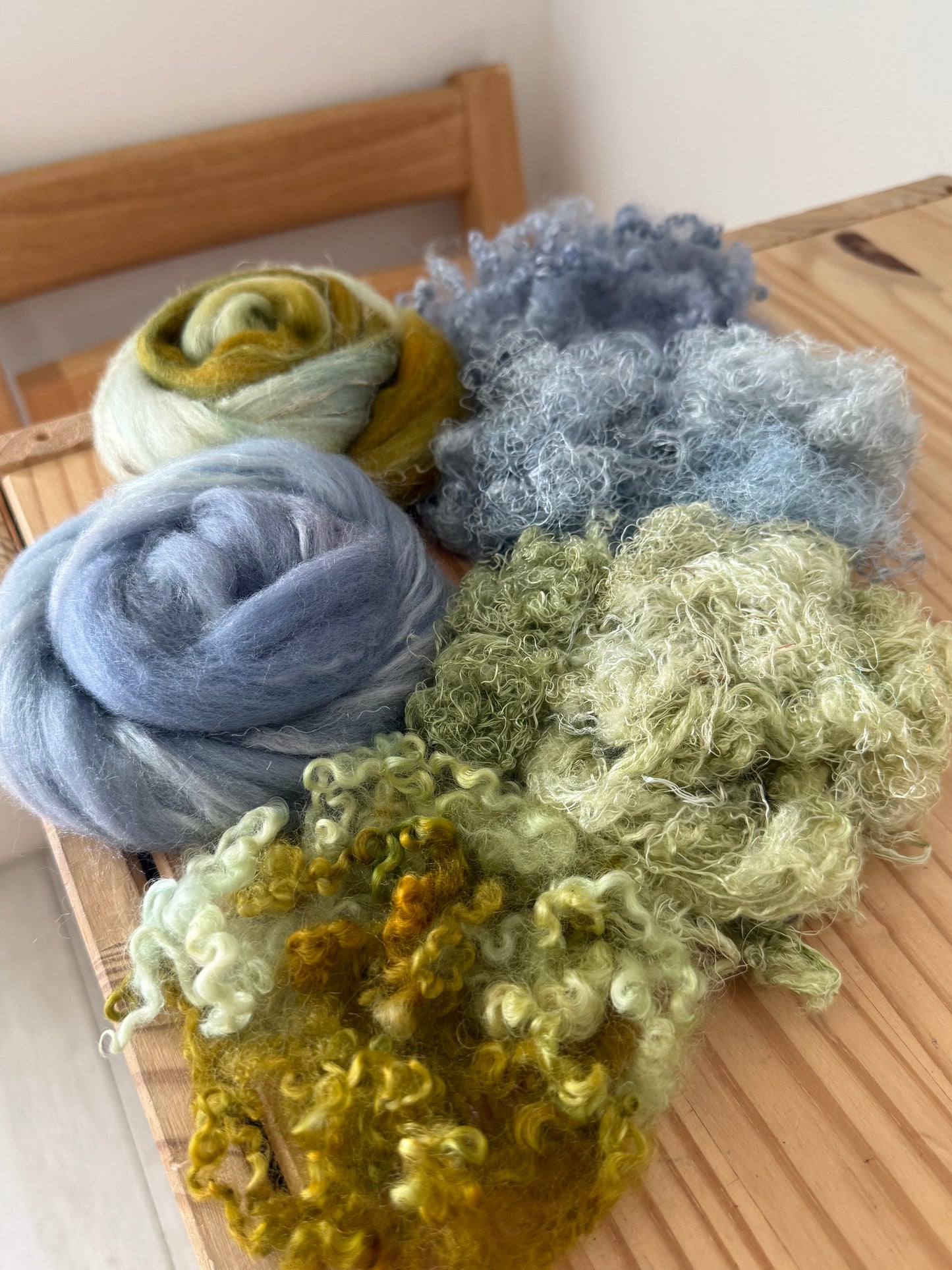 mini spinning/carding kit #58