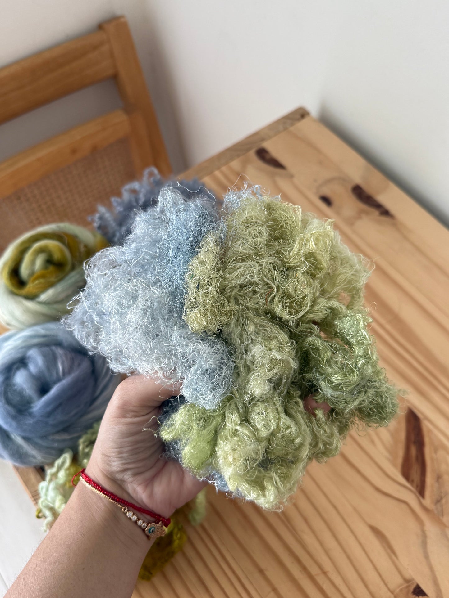 mini spinning/carding kit #58