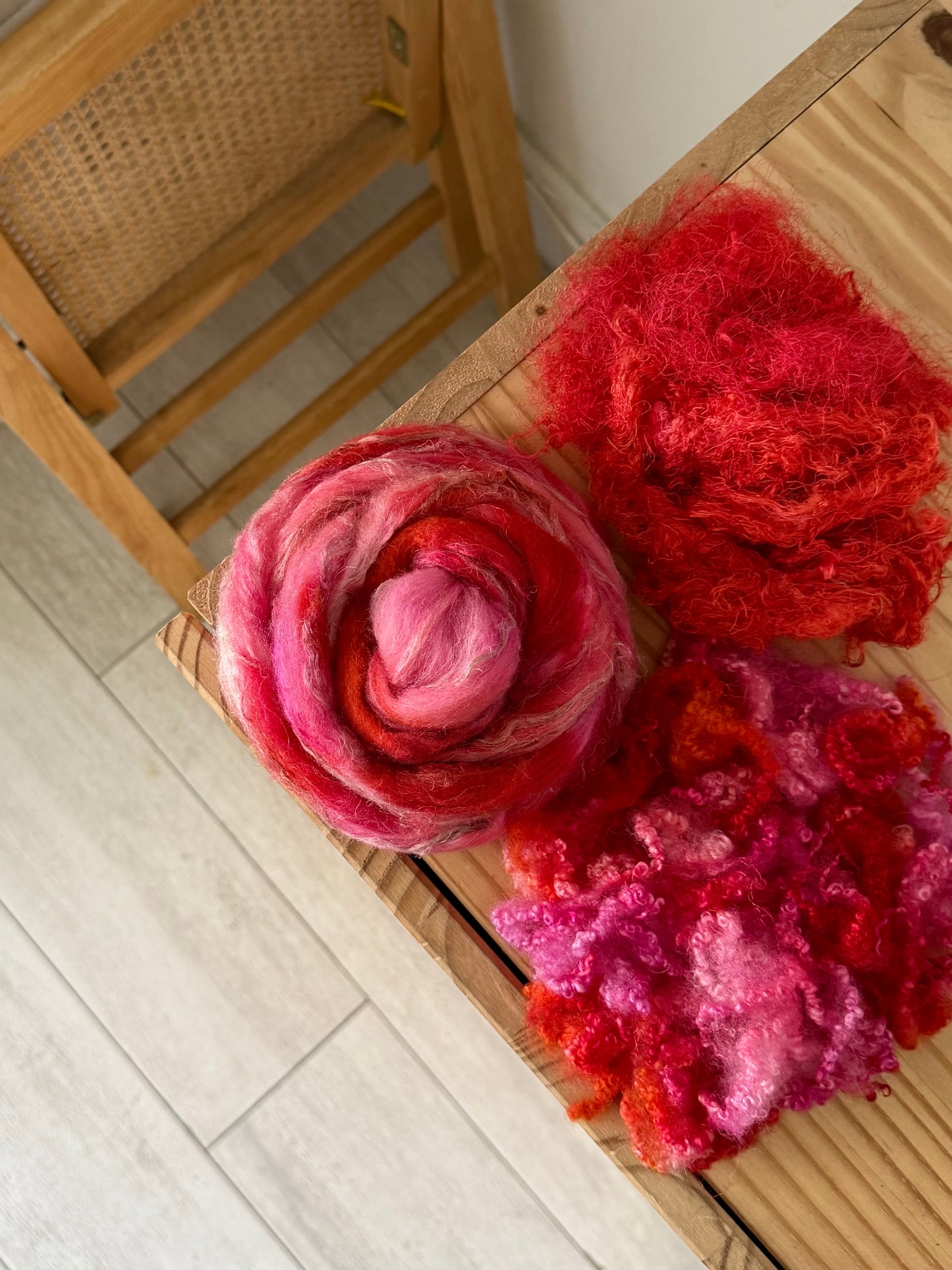 mini spinning/carding kit #54
