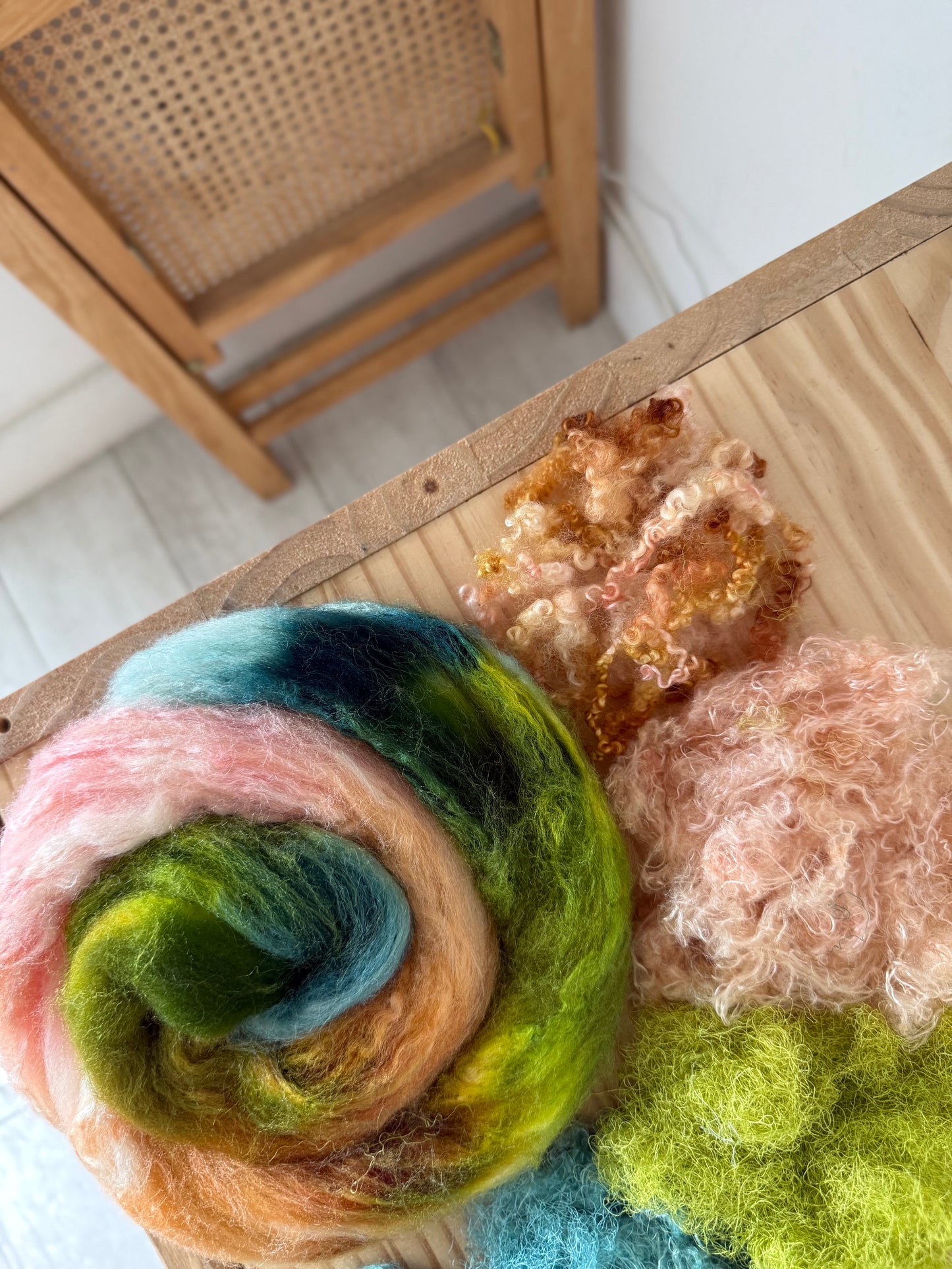 mini spinning/carding kit #35
