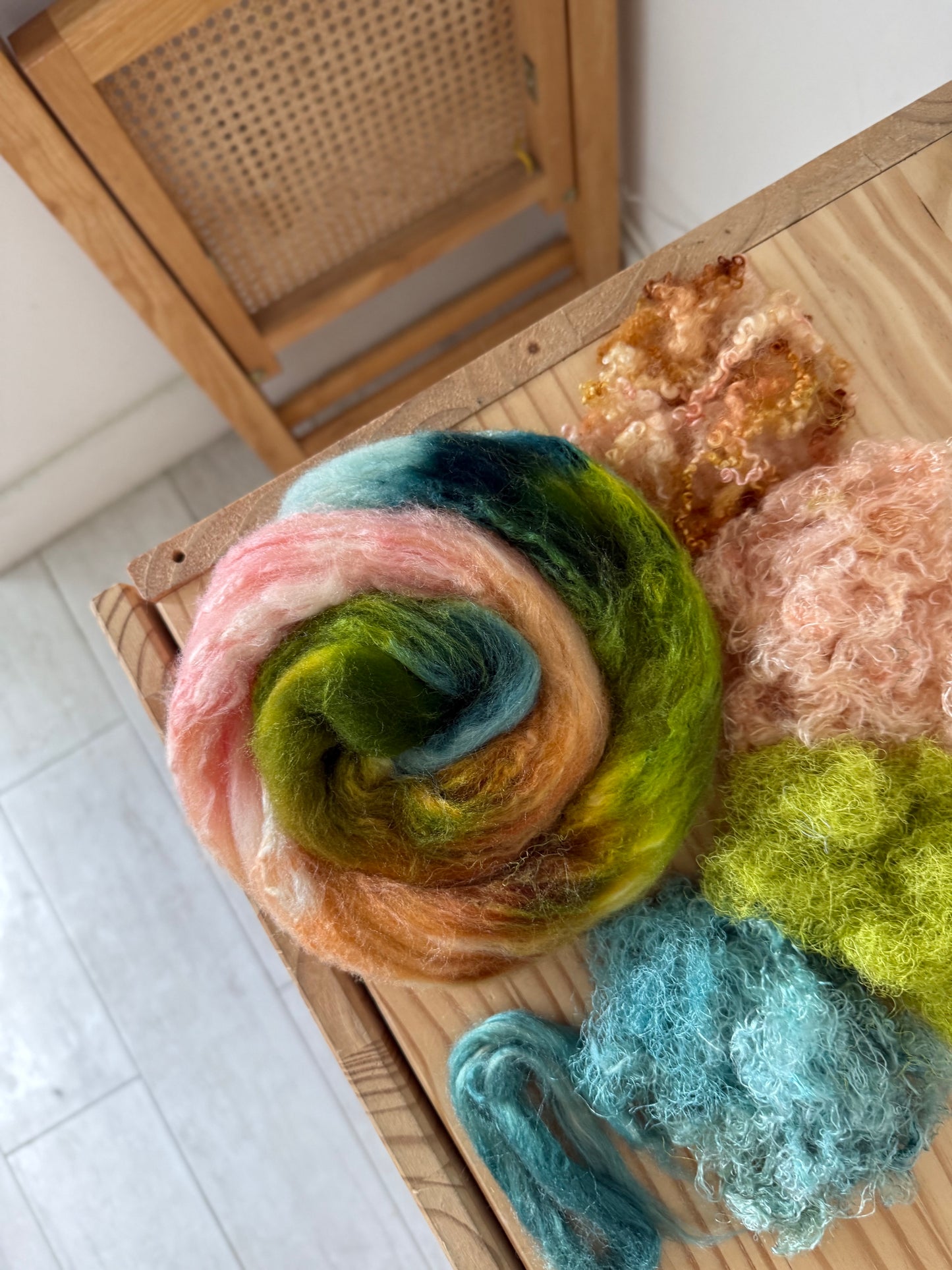 mini spinning/carding kit #35