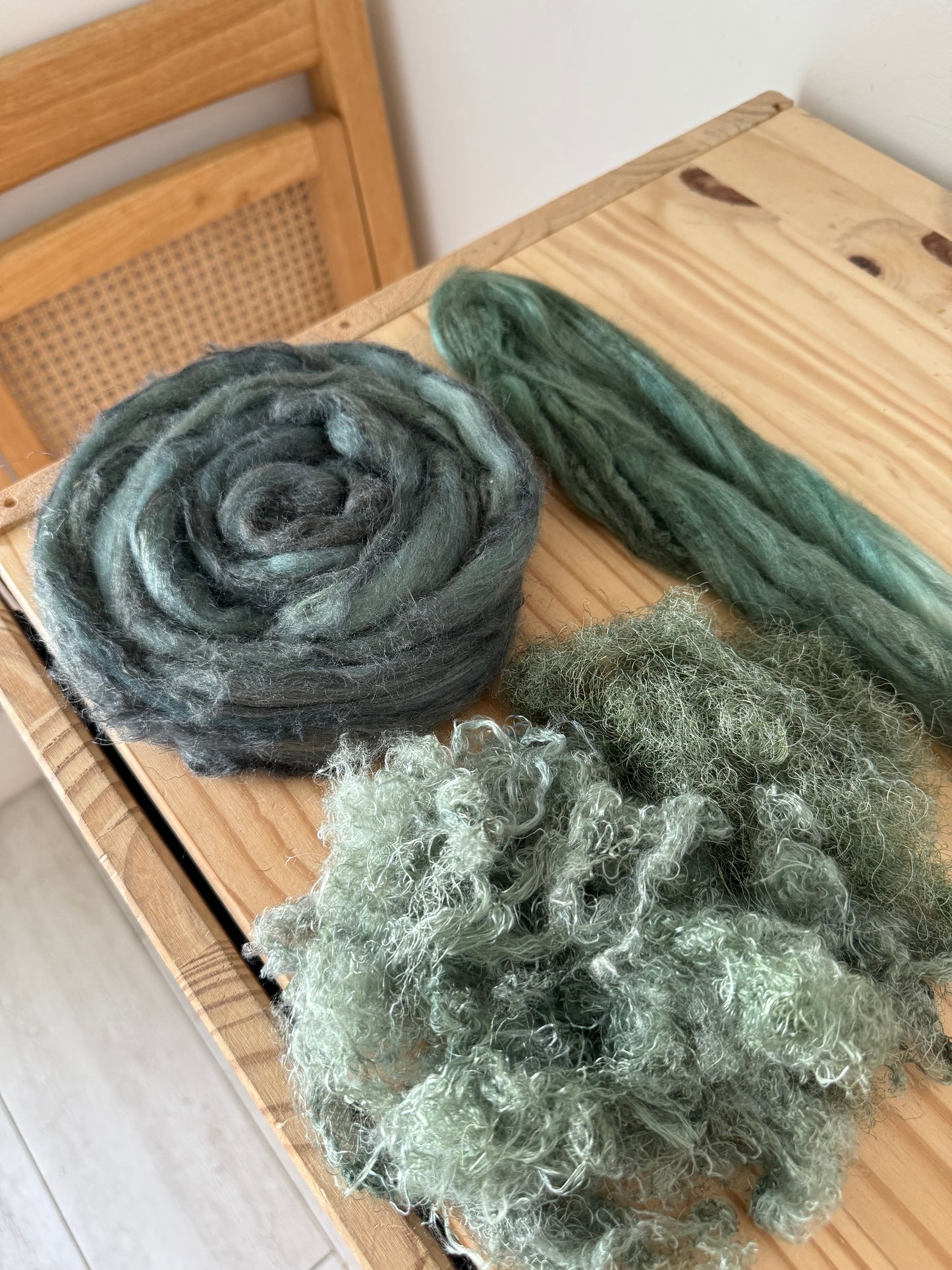 mini spinning/carding kit #32
