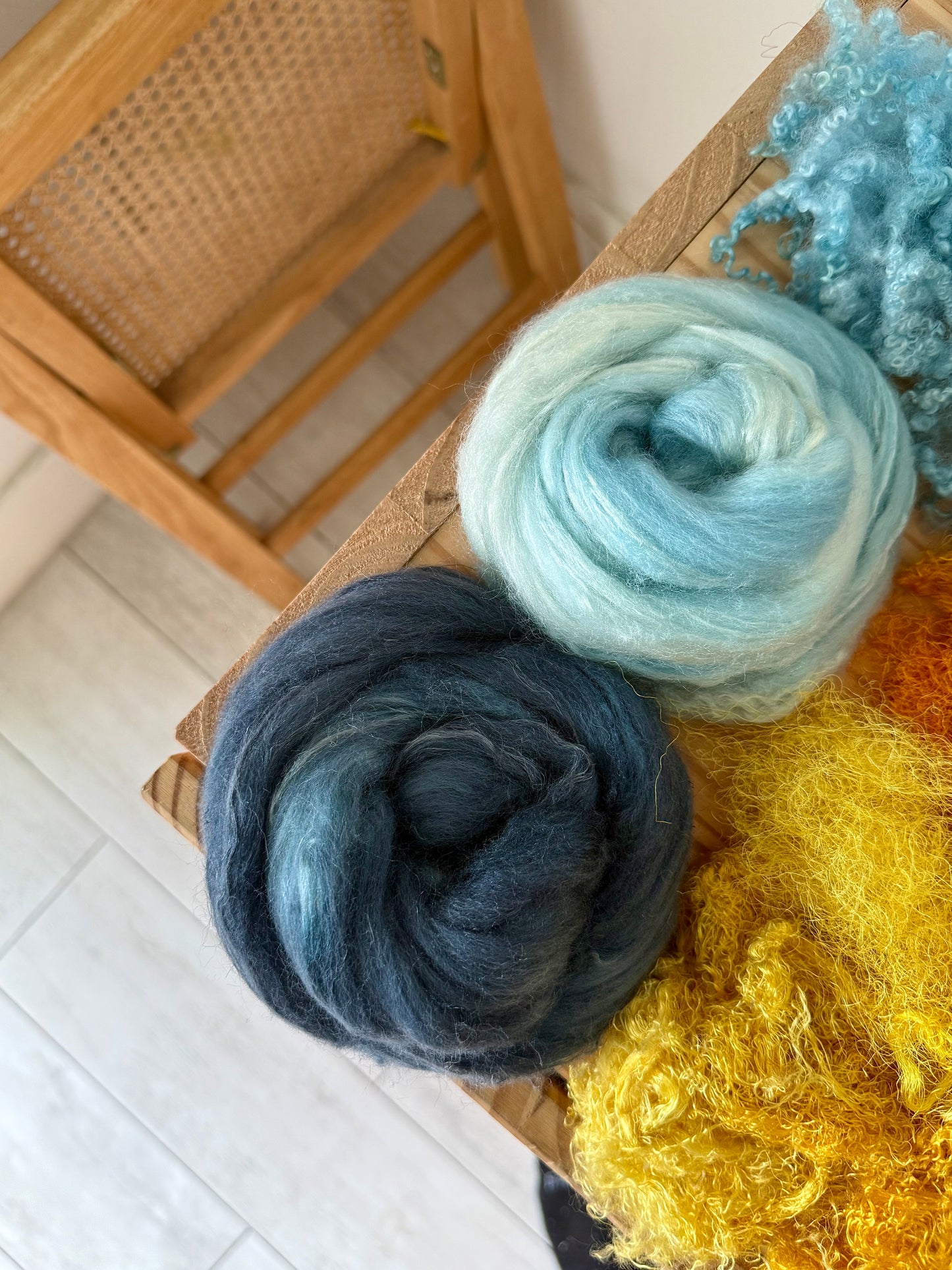 mini spinning/carding kit #61