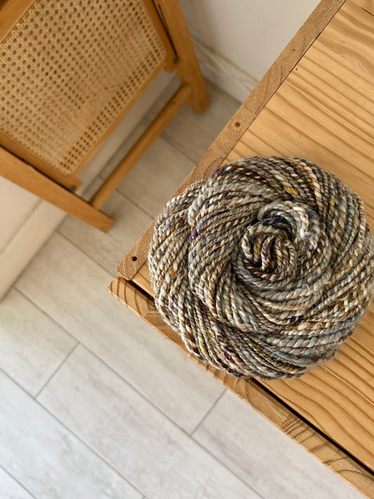 2 ply handspun yarn #1