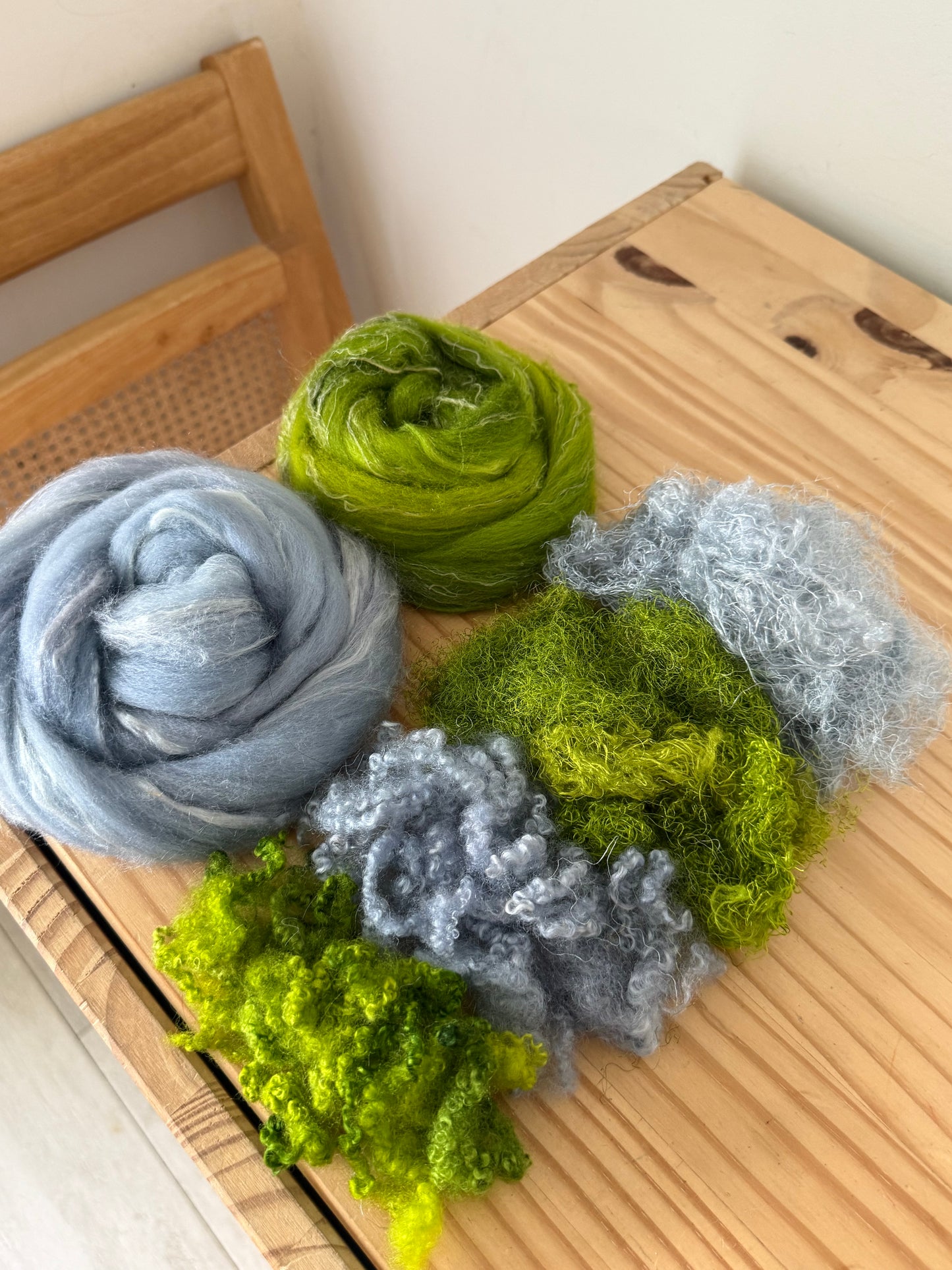 mini spinning/carding kit #55