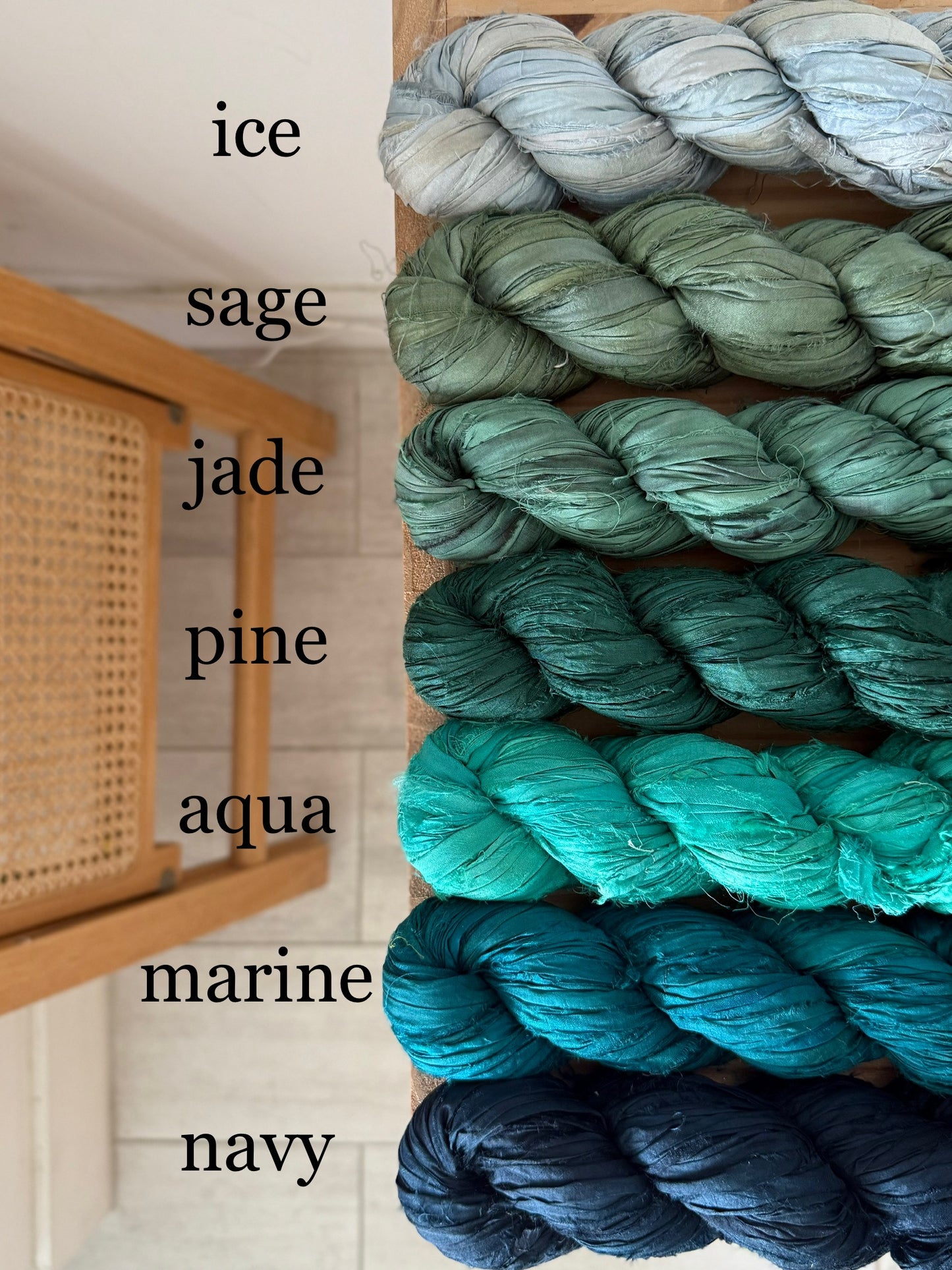 sari silk ribbon