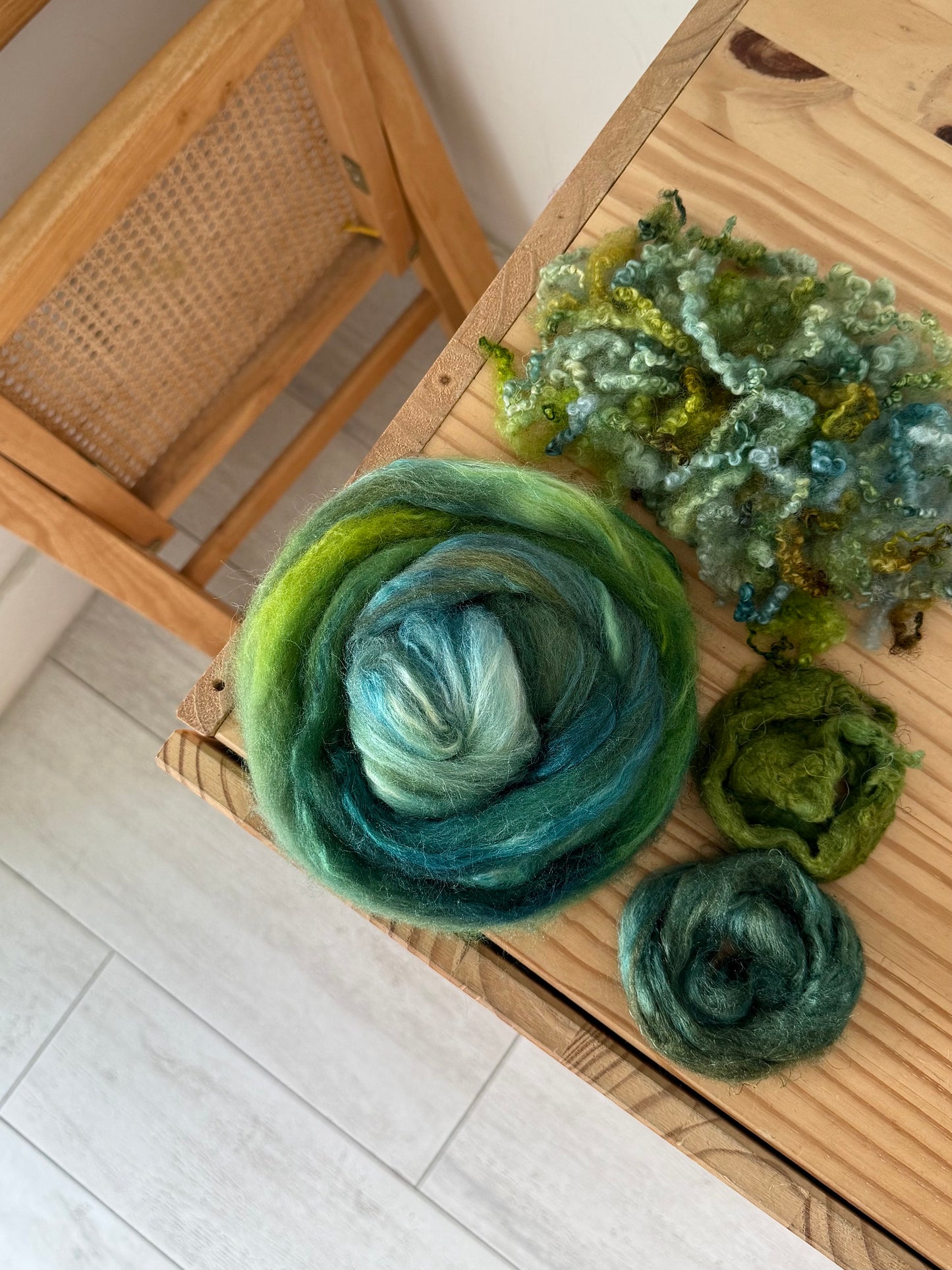 mini spinning/carding kit #60