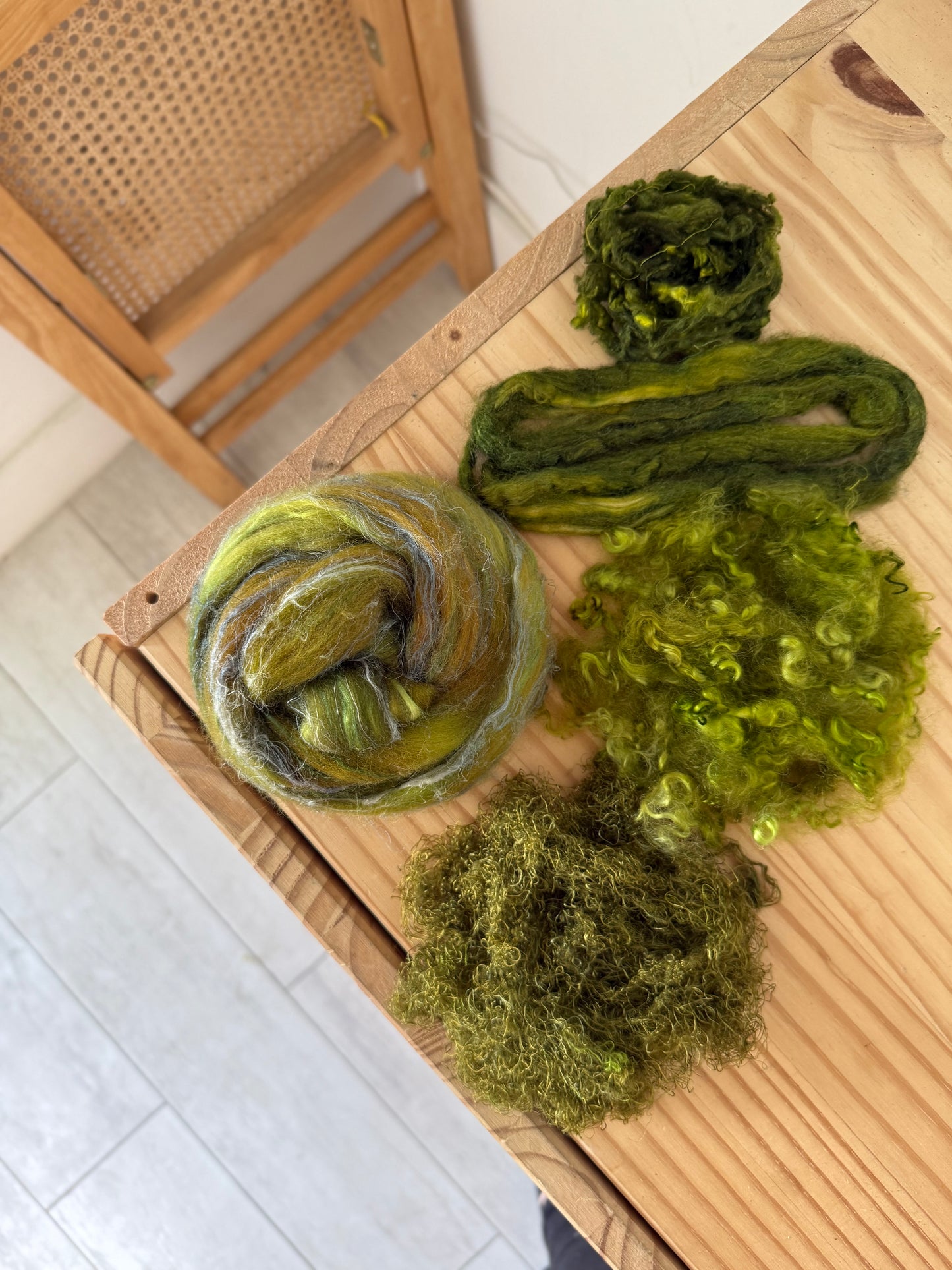 mini spinning/carding kit #30
